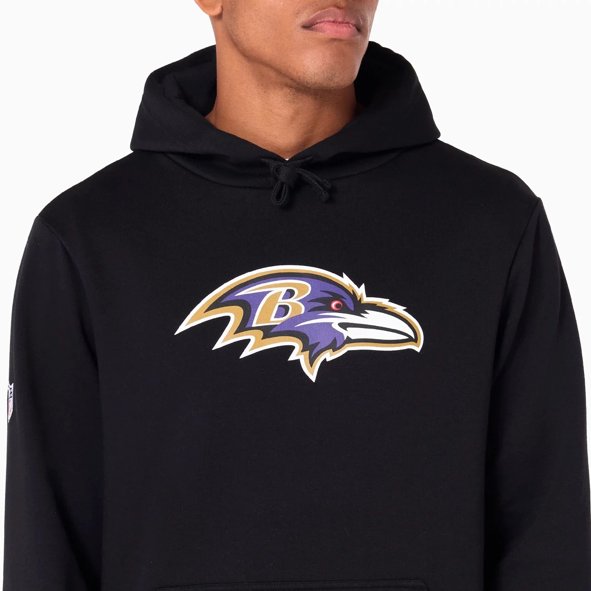 Baltimore Ravens NFL Black Pullover Hoodie - Image 3