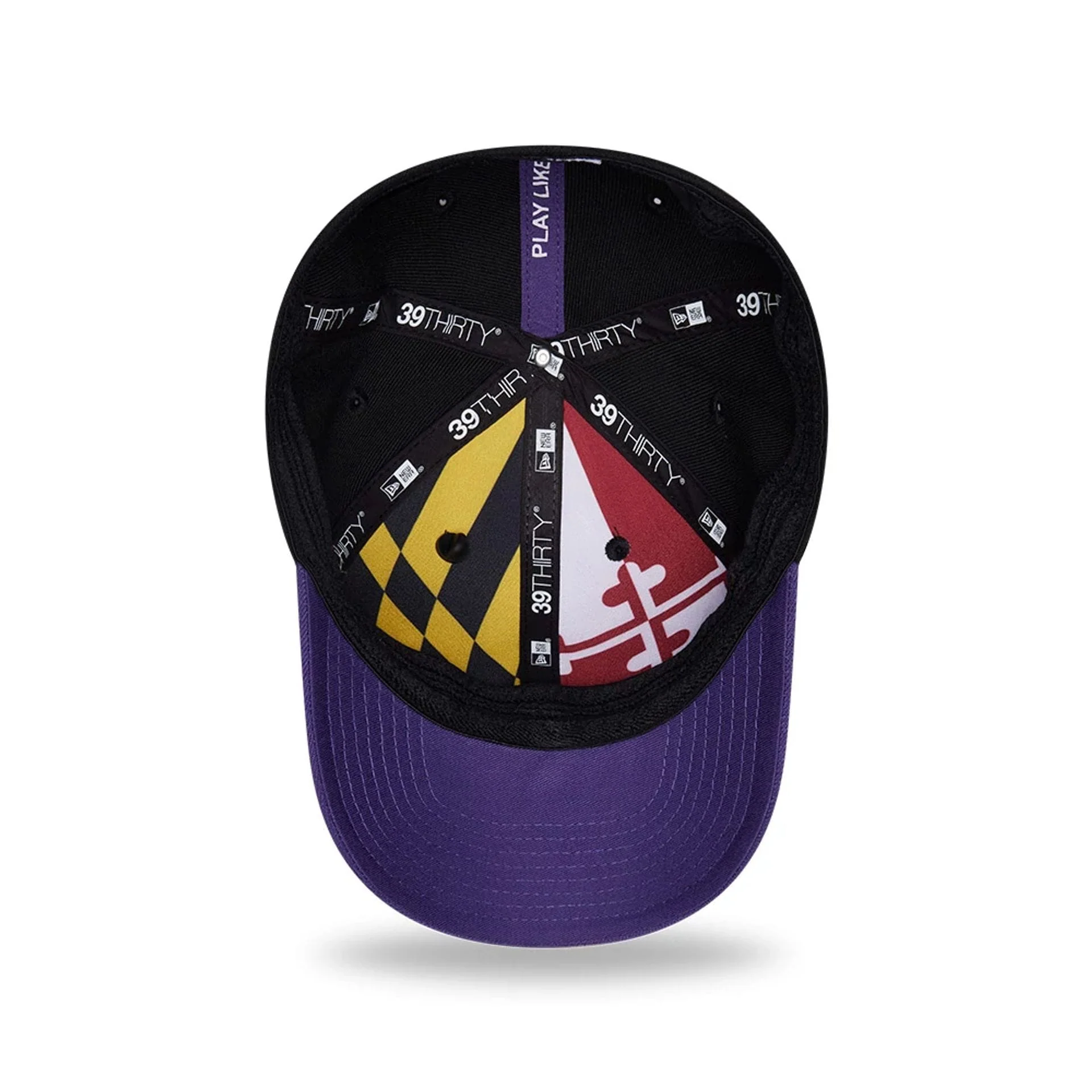 Baltimore Ravens NFL Draft 2026 Black 39THIRTY M-Crown Stretch Fit Cap - Image 2