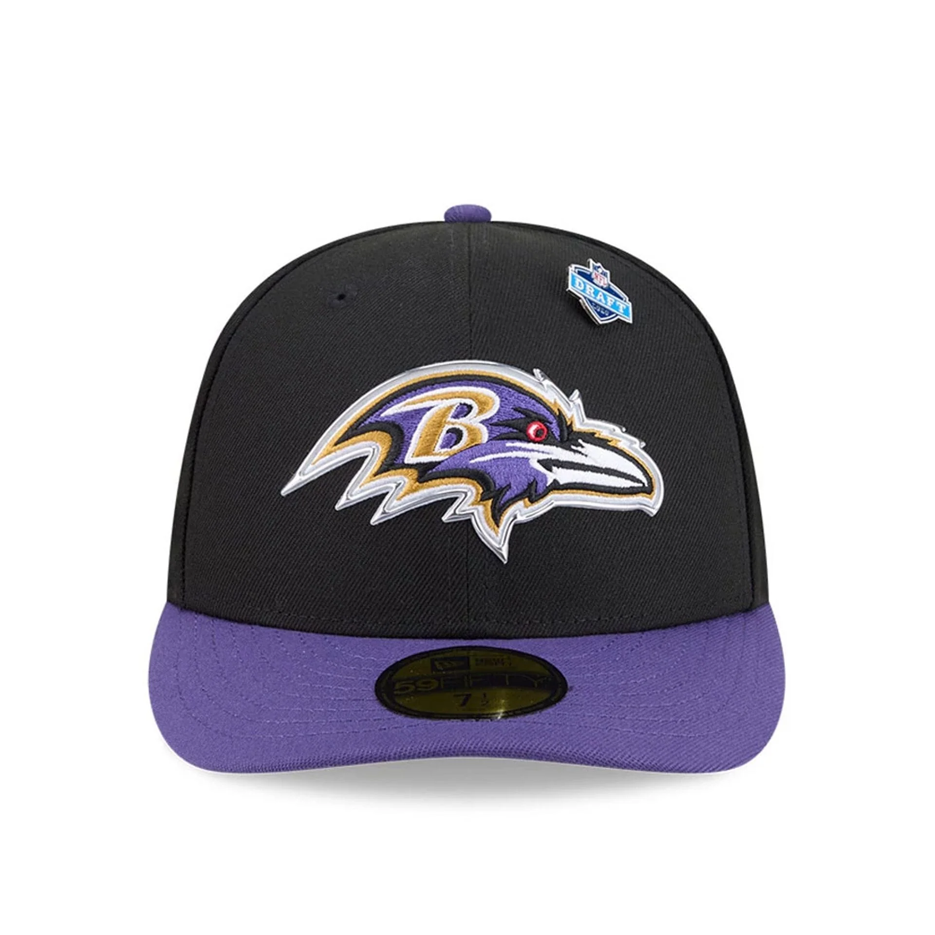Baltimore Ravens NFL Draft 2026 Black 59FIFTY Fitted Cap - Image 3
