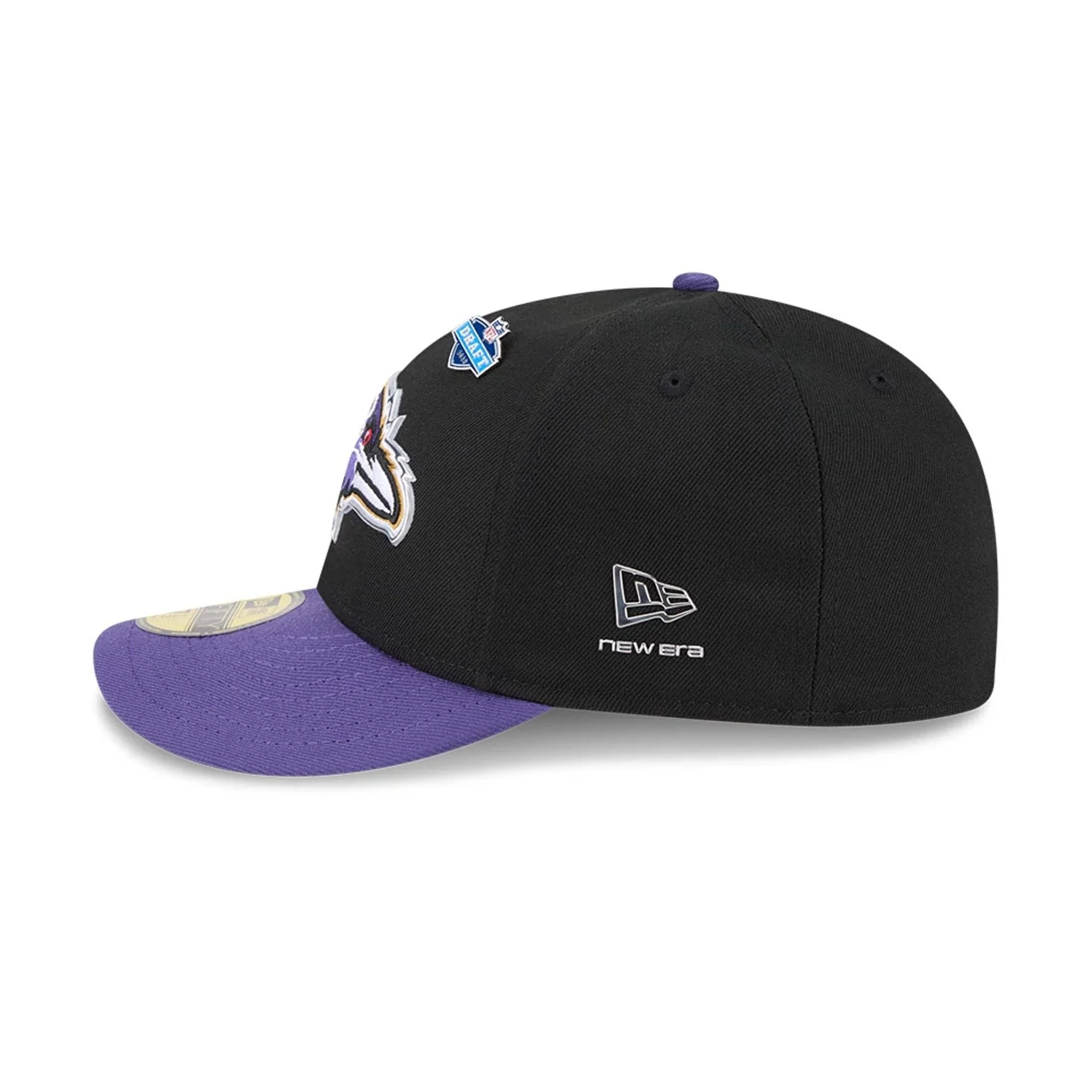 Baltimore Ravens NFL Draft 2026 Black 59FIFTY Fitted Cap - Image 6