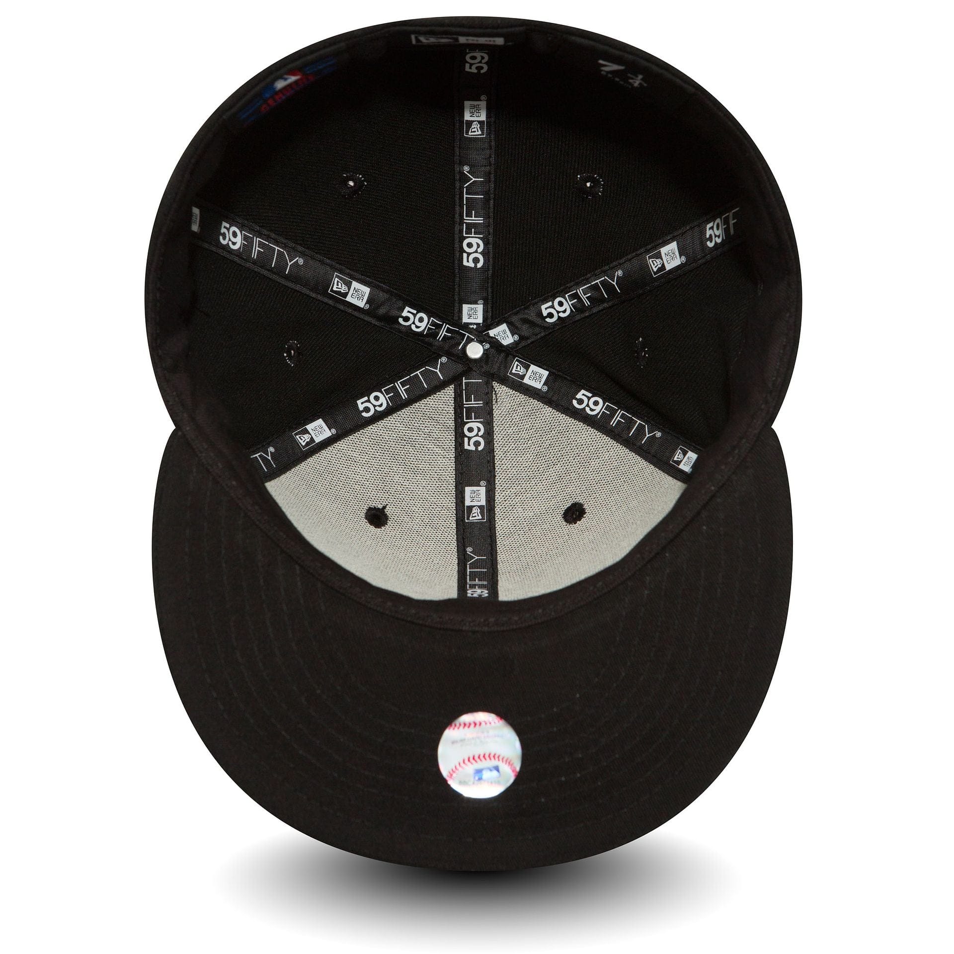 Black On Black New York Yankees Black 59FIFTY Fitted Cap - Image 4