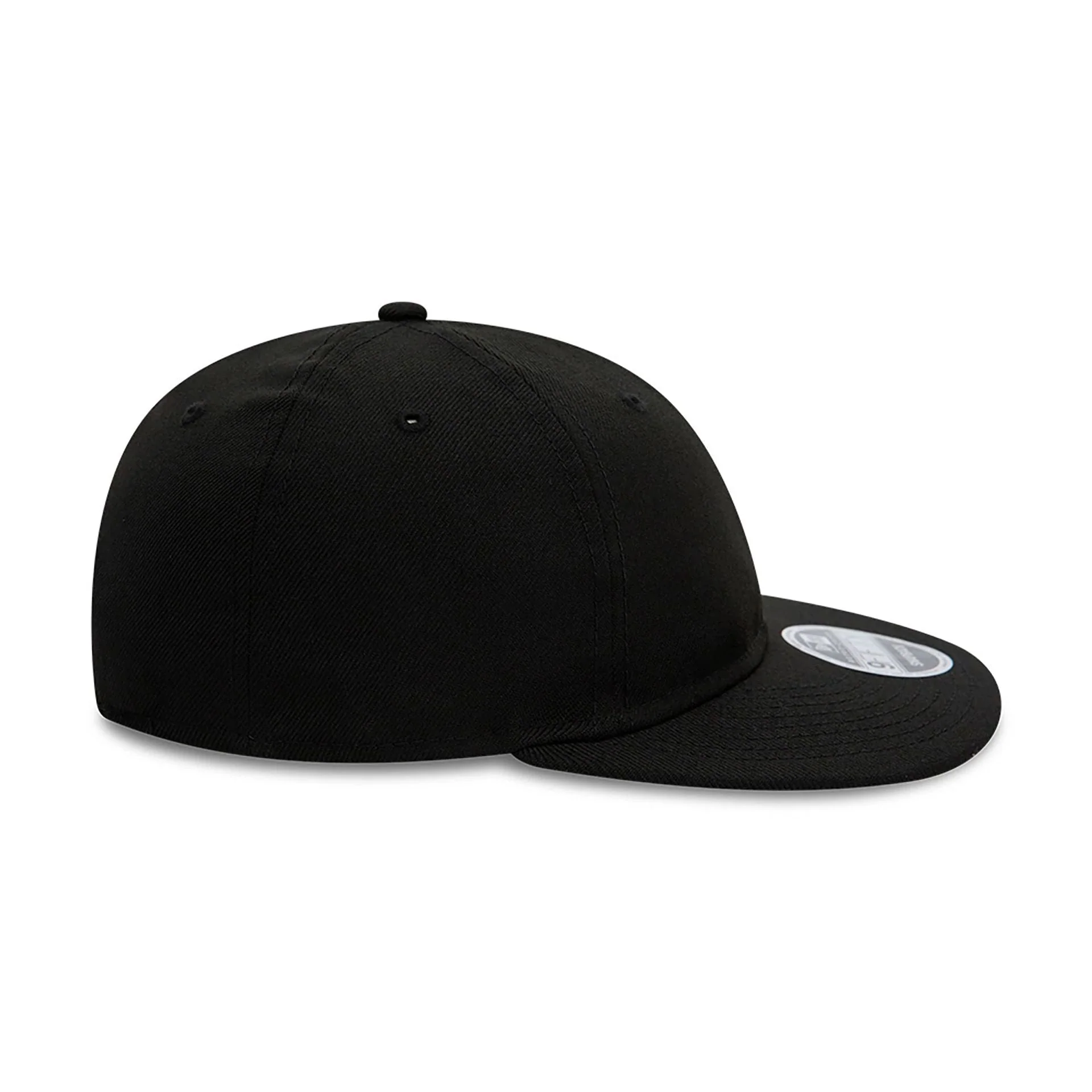 Blank New Era Black Retro Crown 9FIFTY Snapback Cap - Image 5