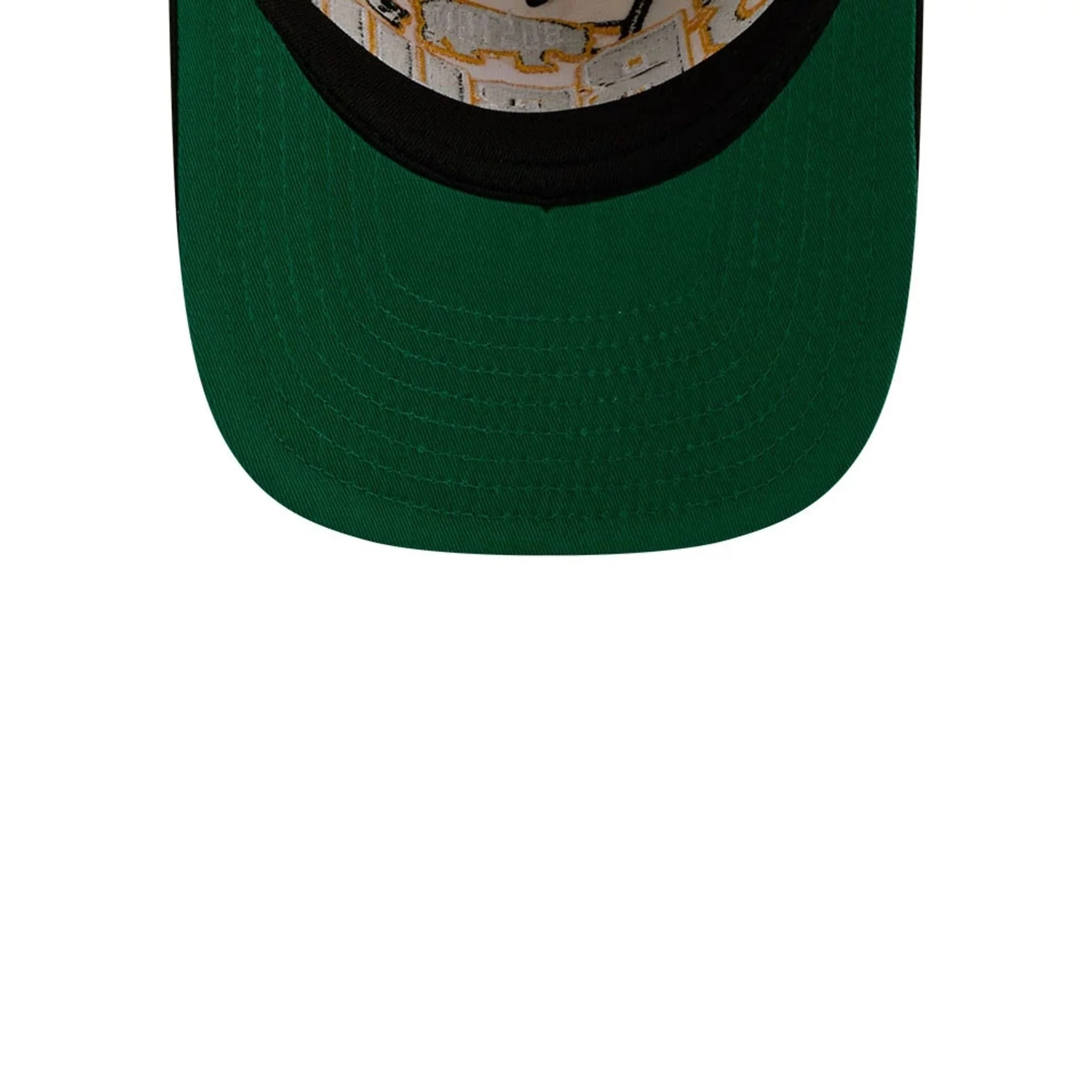 Boston Bruins NHL Classic White 9FIFTY A-Frame Snapback Adjustable Cap - Image 2