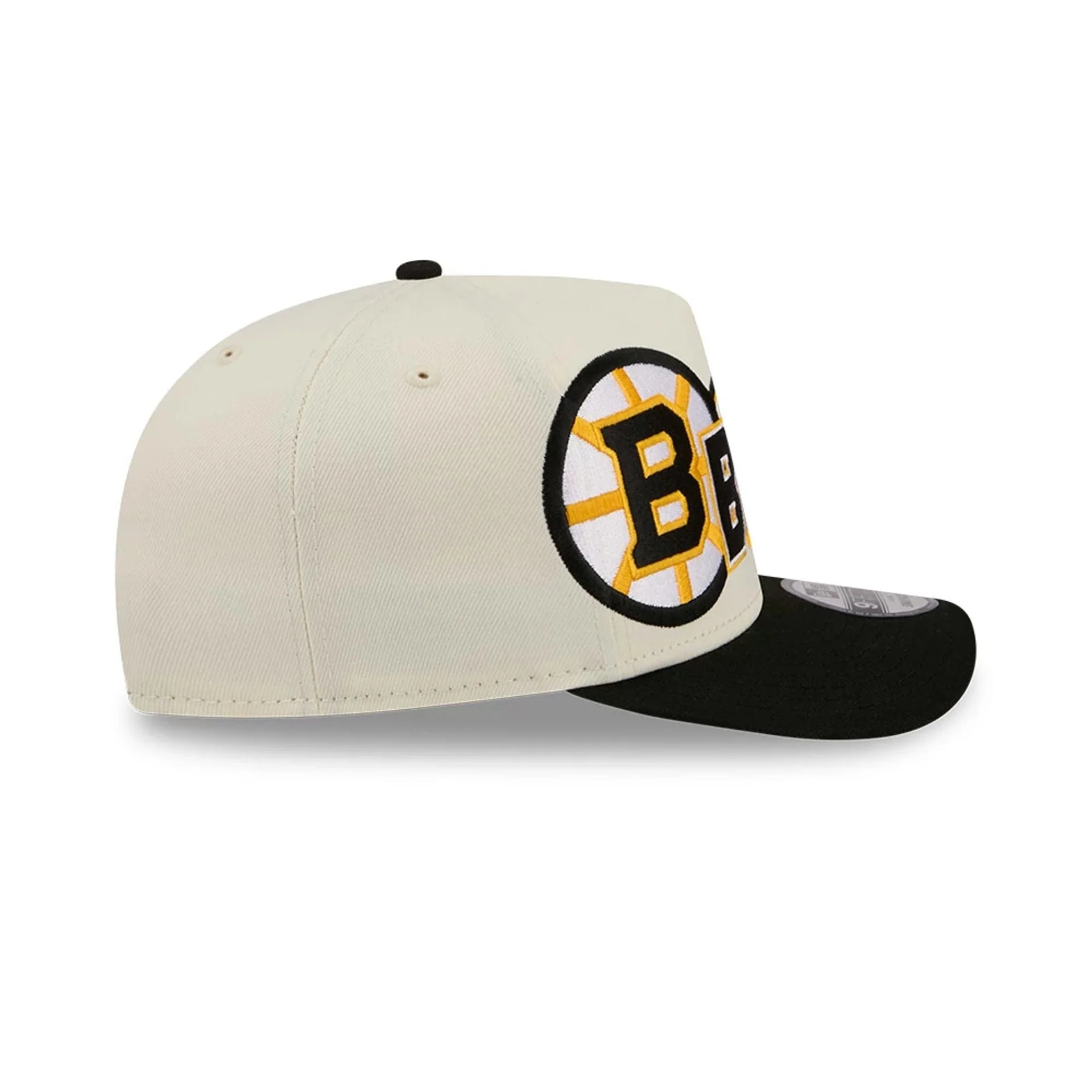 Boston Bruins NHL Classic White 9FIFTY A-Frame Snapback Adjustable Cap - Image 6