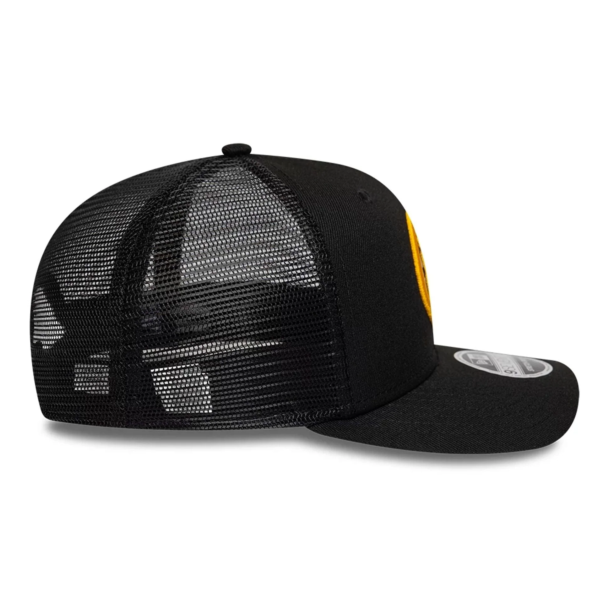 Boston Bruins NHL Evergreen Black 9SEVENTY Stretch Snap Adjustable Cap - Image 6