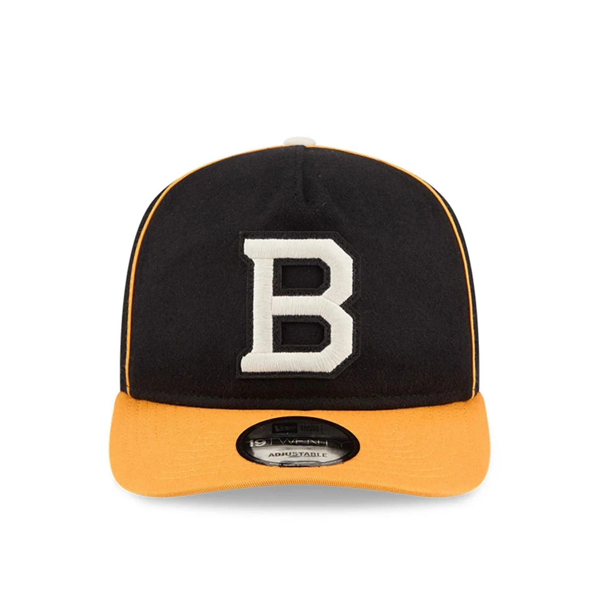 Boston Bruins NHL Felt Logo Black 19TWENTY Adjustable Cap - Image 3