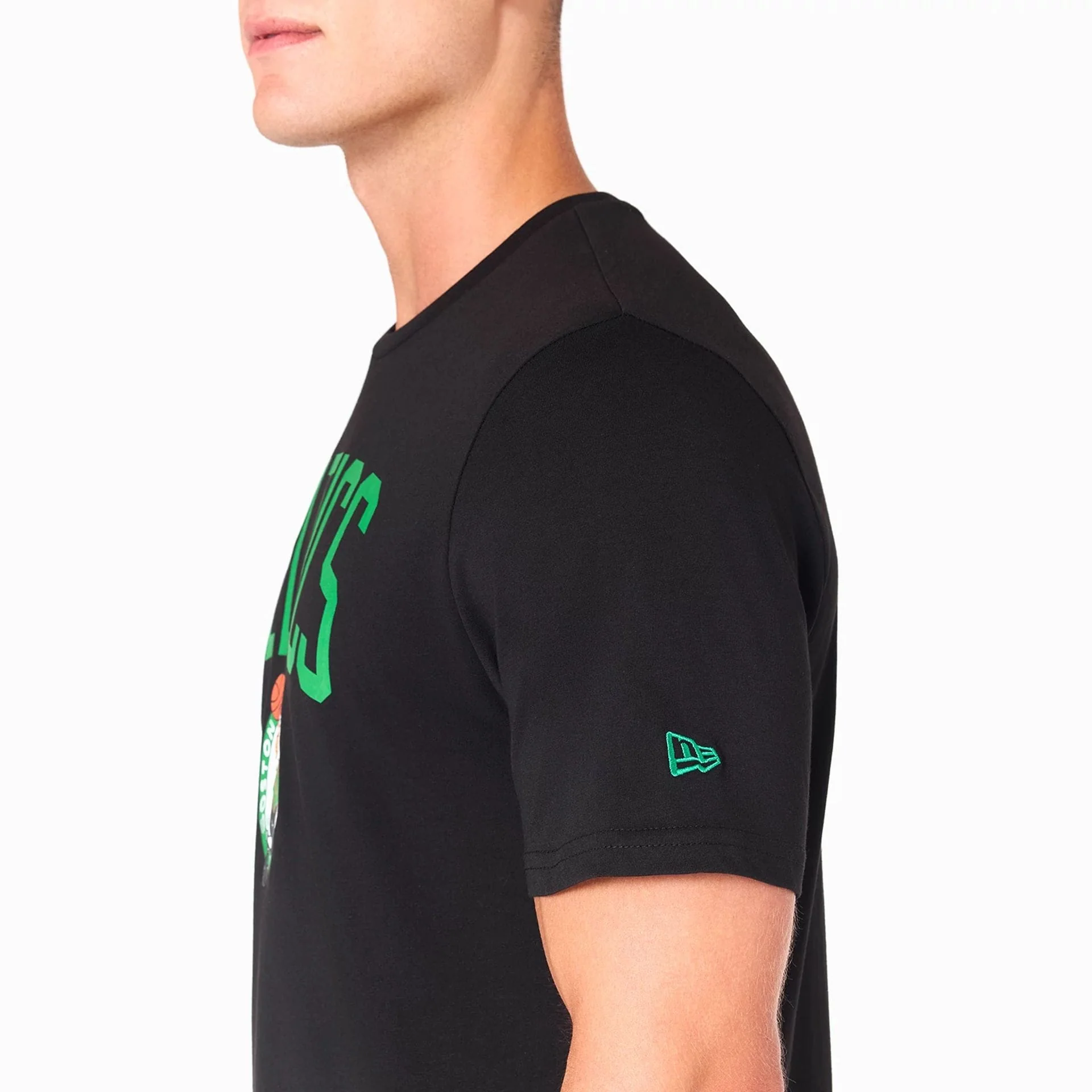 Boston Celtics NBA Black T-Shirt - Image 4