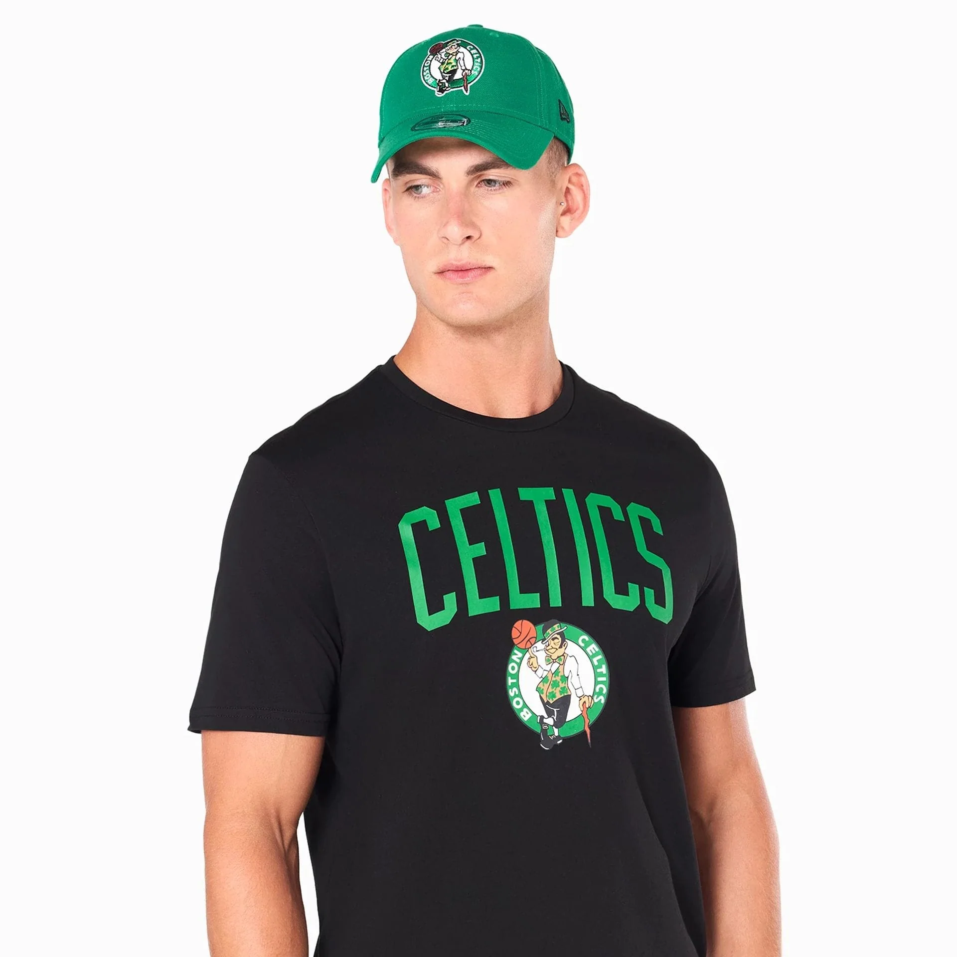 Boston Celtics NBA Black T-Shirt - Image 5