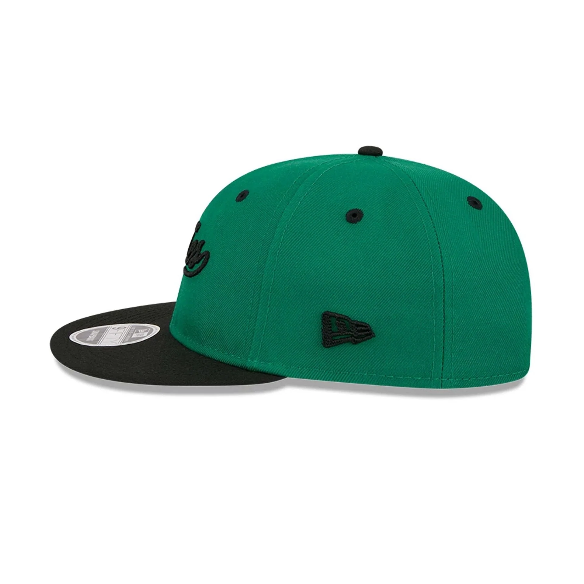 Boston Celtics NBA Chainstitch Script Green Retro Crown 9FIFTY Adjustable Cap - Image 6