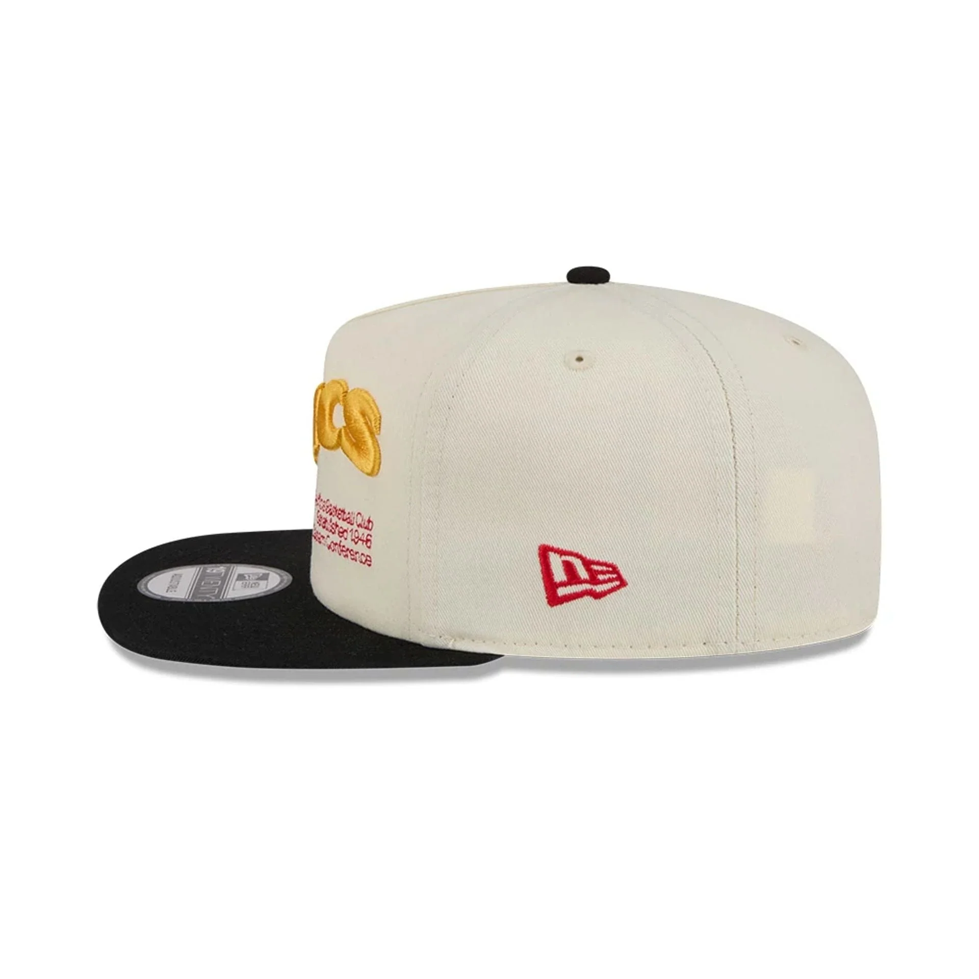 Boston Celtics NBA Conference Script White 19TWENTY Adjustable Cap - Image 6