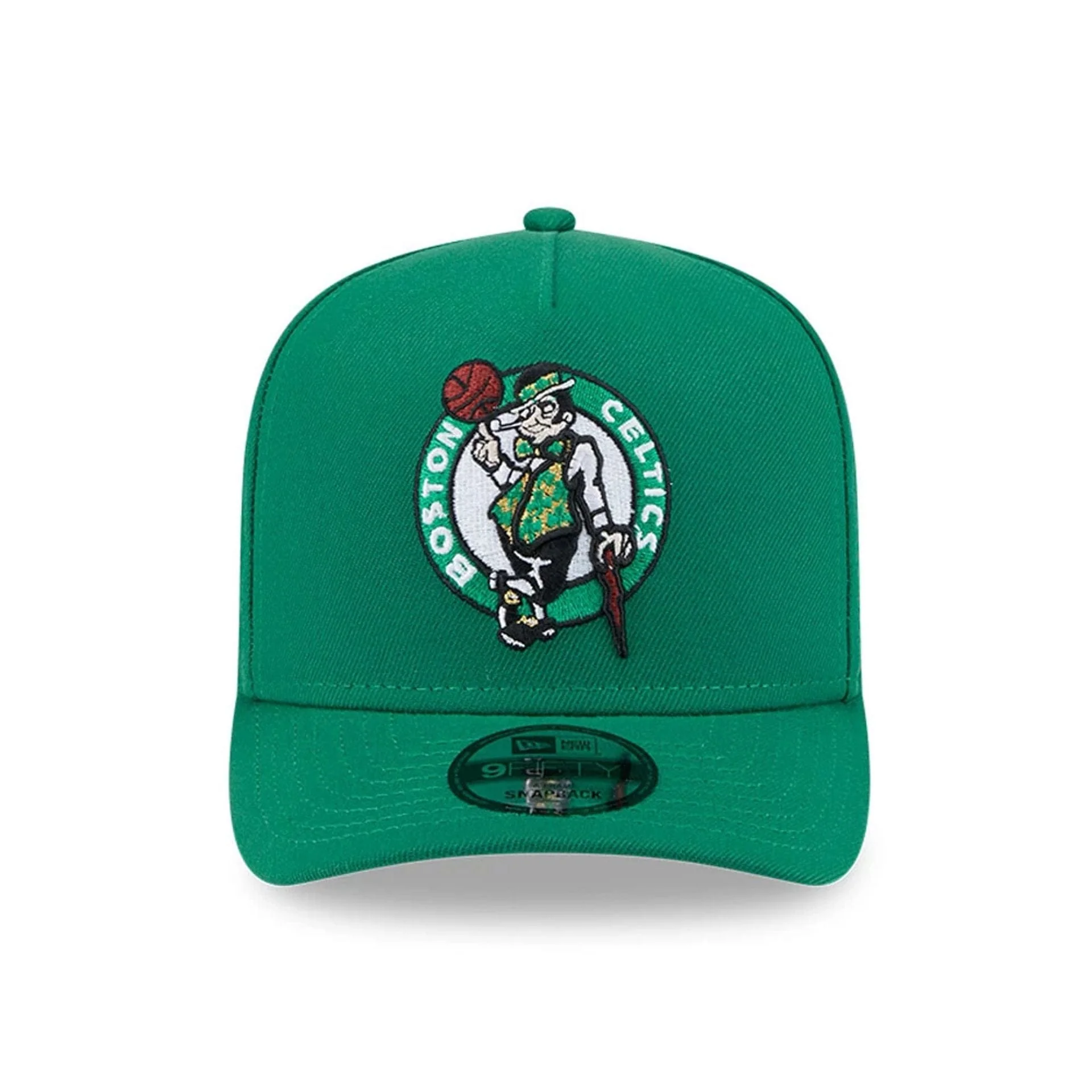 Boston Celtics NBA Evergreen Green 9FIFTY A-Frame Snapback Adjustable Cap - Image 3