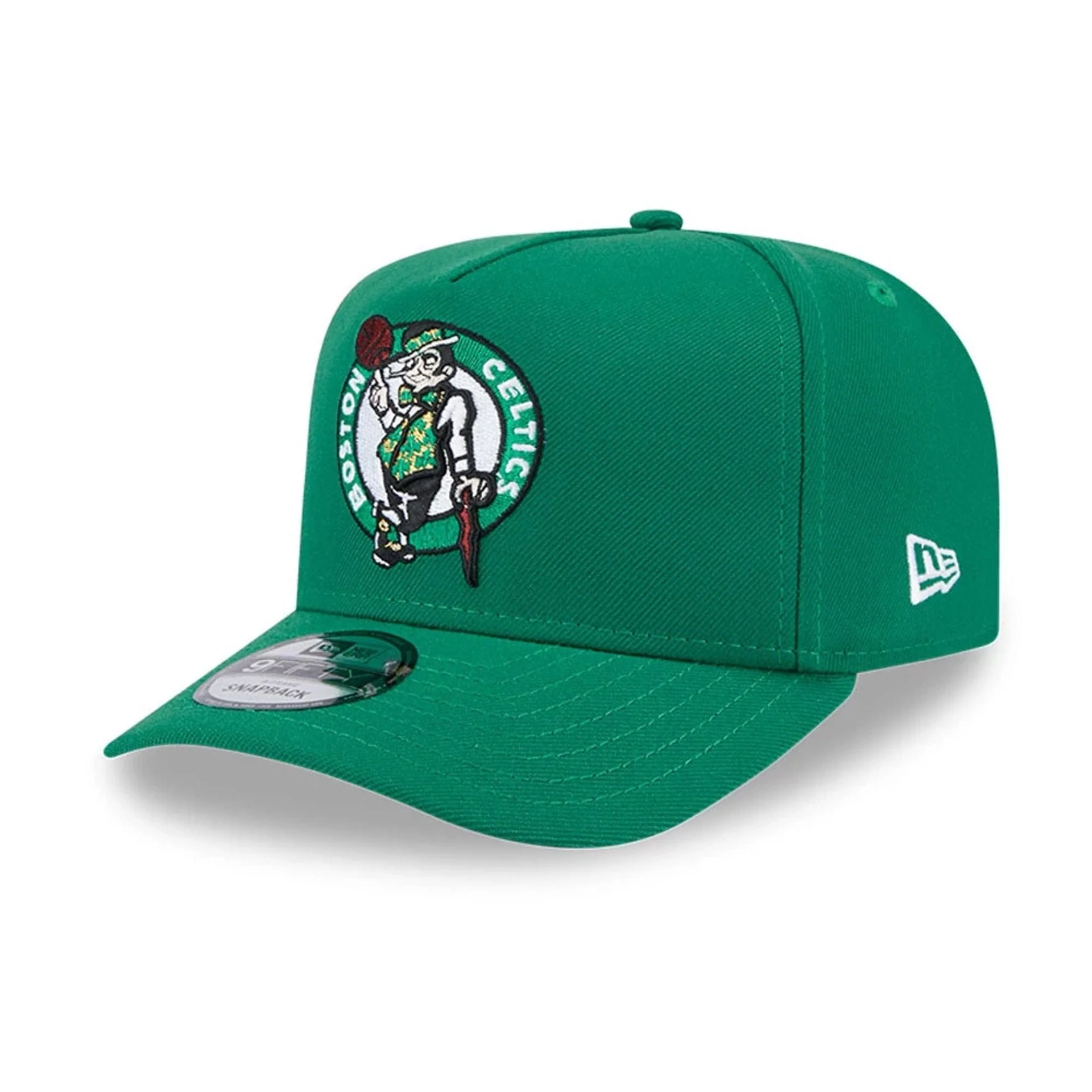 Boston Celtics NBA Evergreen Green 9FIFTY A-Frame Snapback Adjustable Cap - Image 4