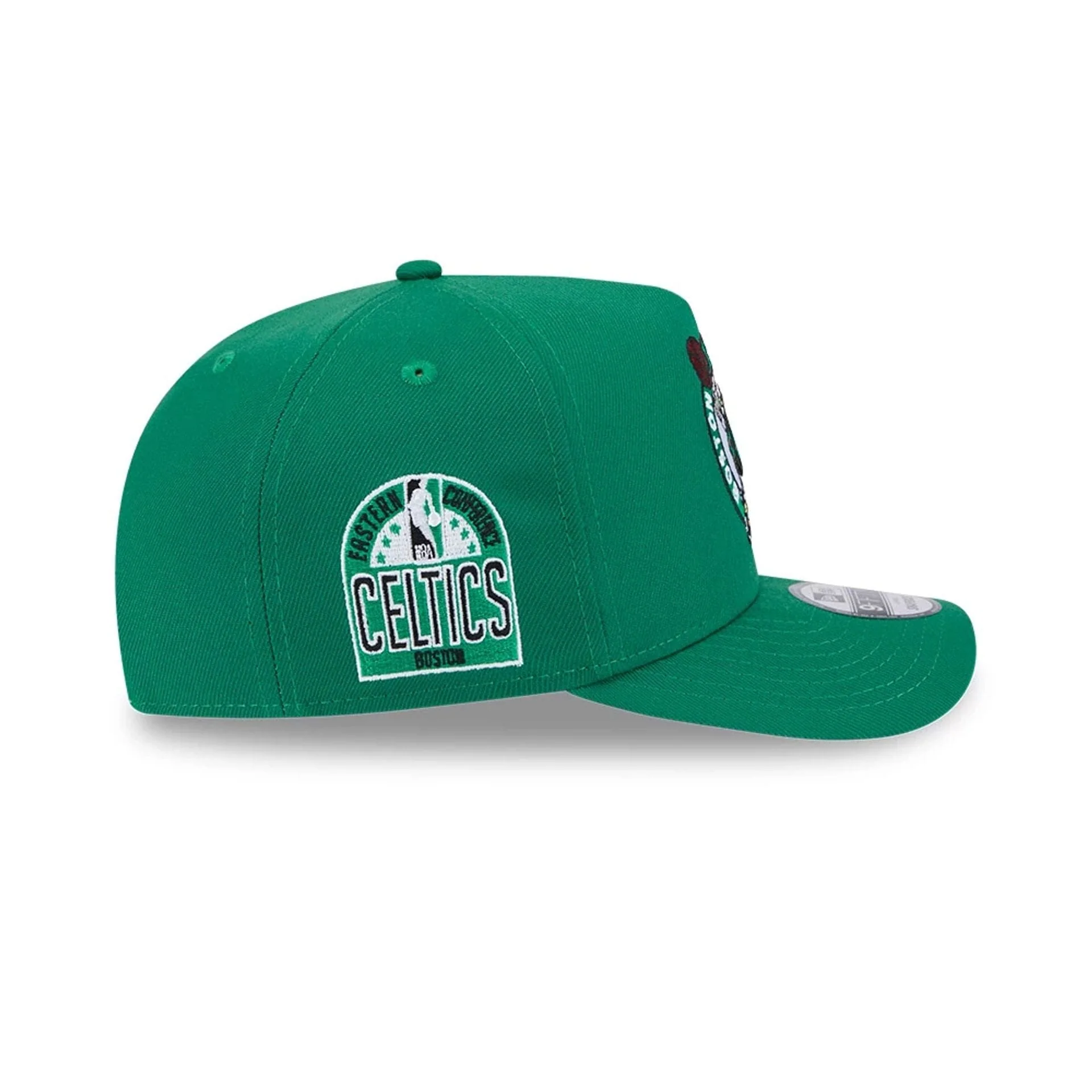 Boston Celtics NBA Evergreen Green 9FIFTY A-Frame Snapback Adjustable Cap - Image 5