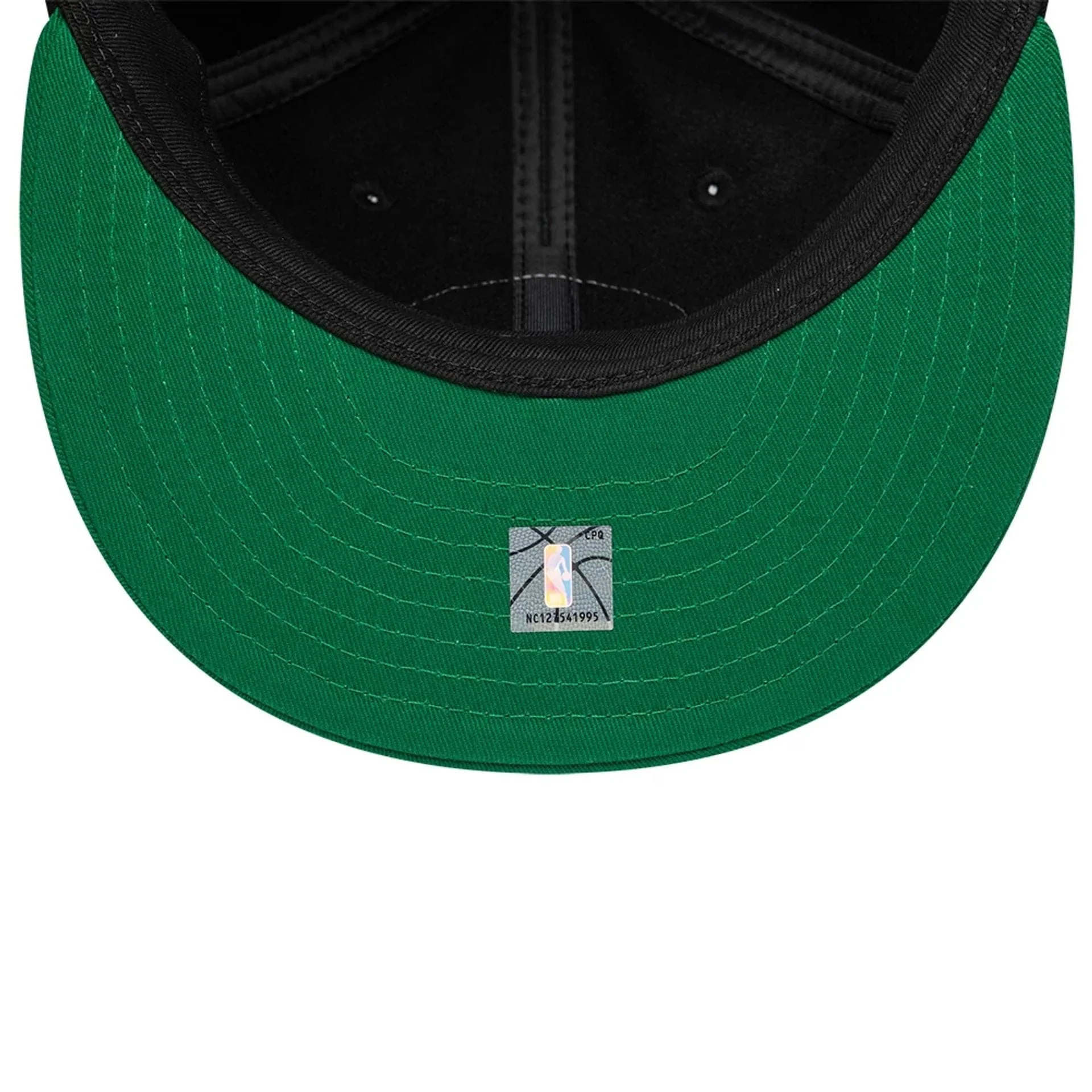 Boston Celtics NBA Felt Logo Green Retro Crown 59FIFTY Fitted Cap - Image 7