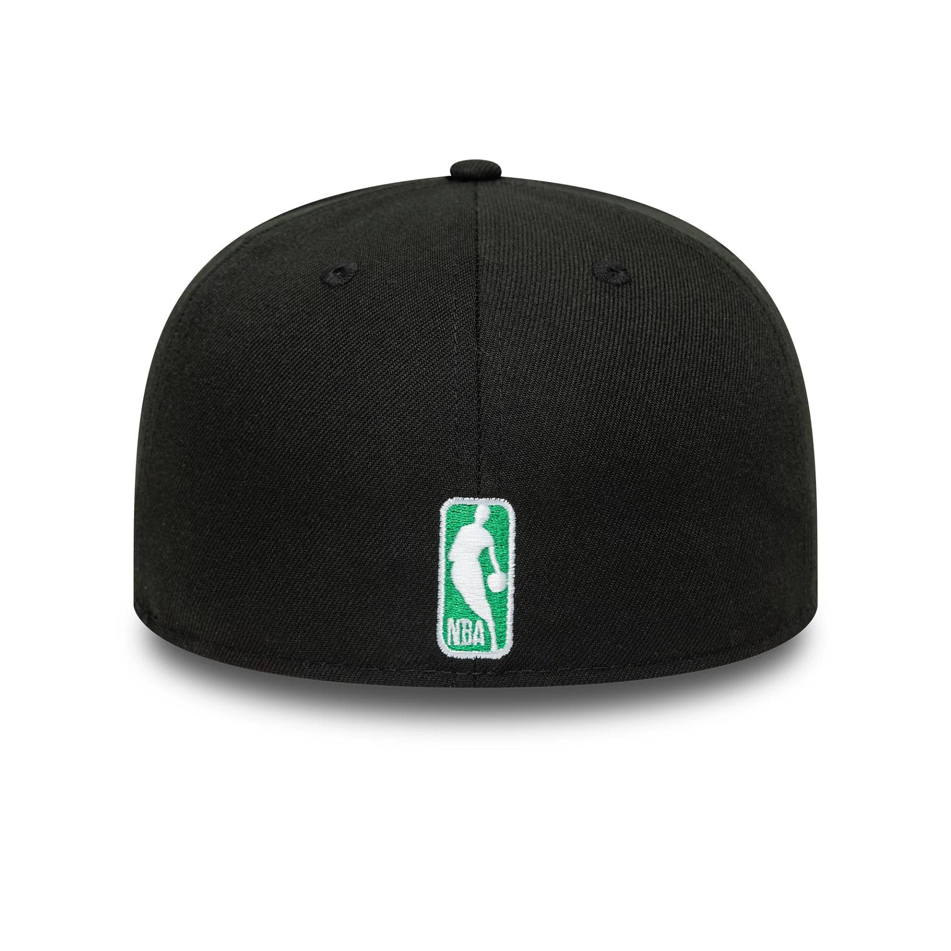 Boston Celtics NBA Flat Black 59FIFTY A-Frame Fitted Cap - Image 6