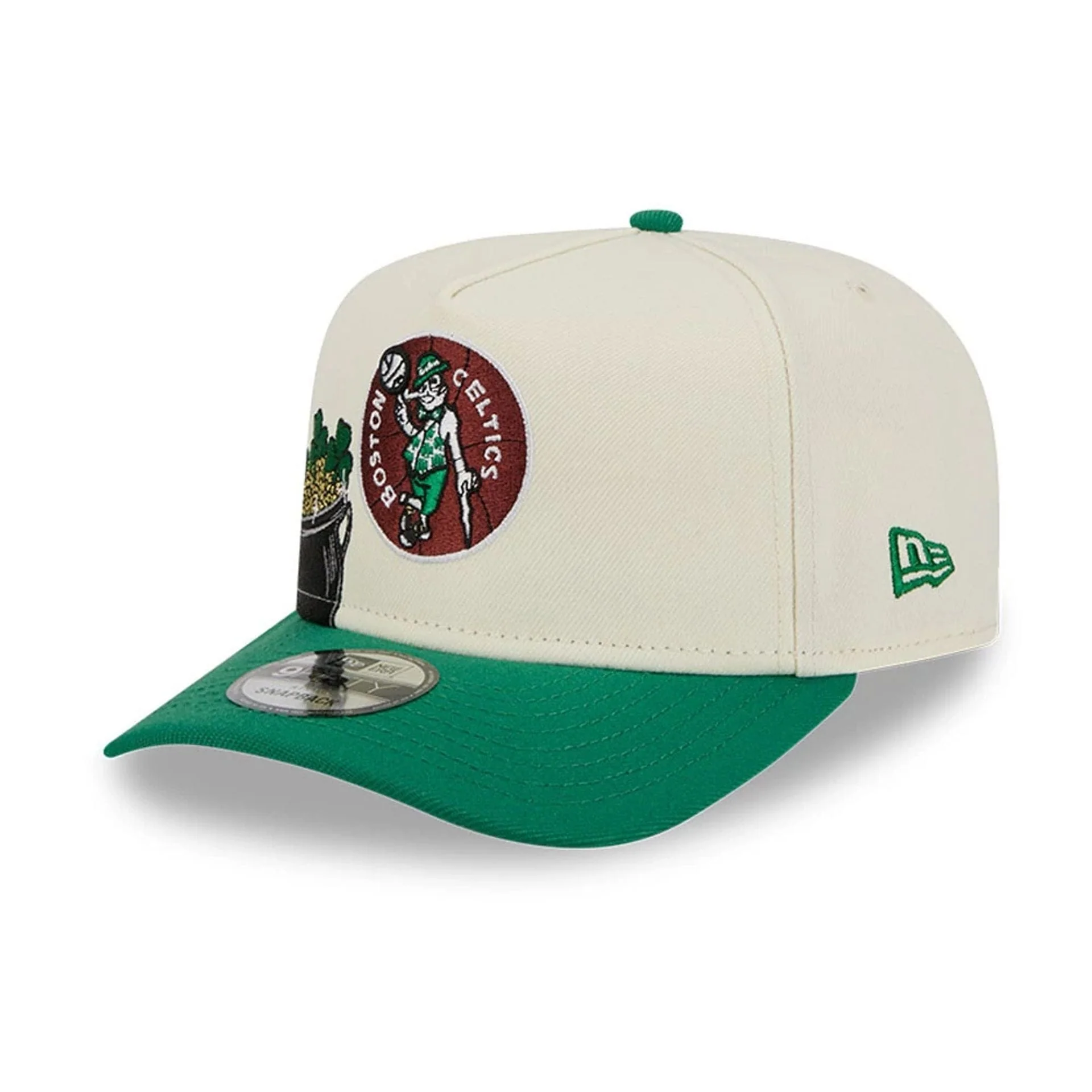 Boston Celtics NBA Green 9FIFTY A-Frame Snapback Adjustable Cap - Image 4