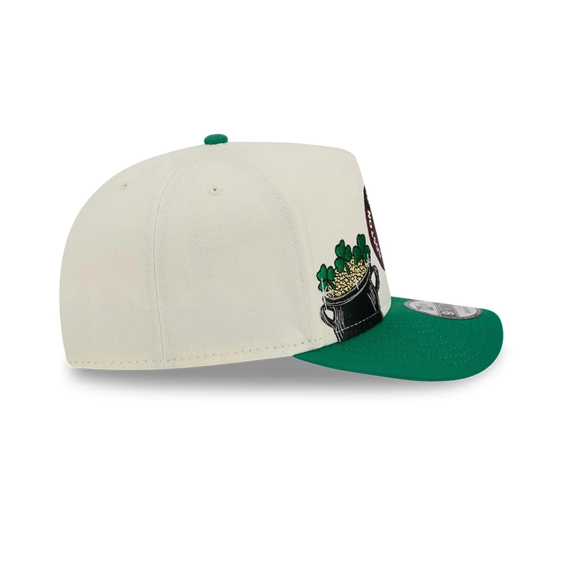 Boston Celtics NBA Green 9FIFTY A-Frame Snapback Adjustable Cap - Image 6
