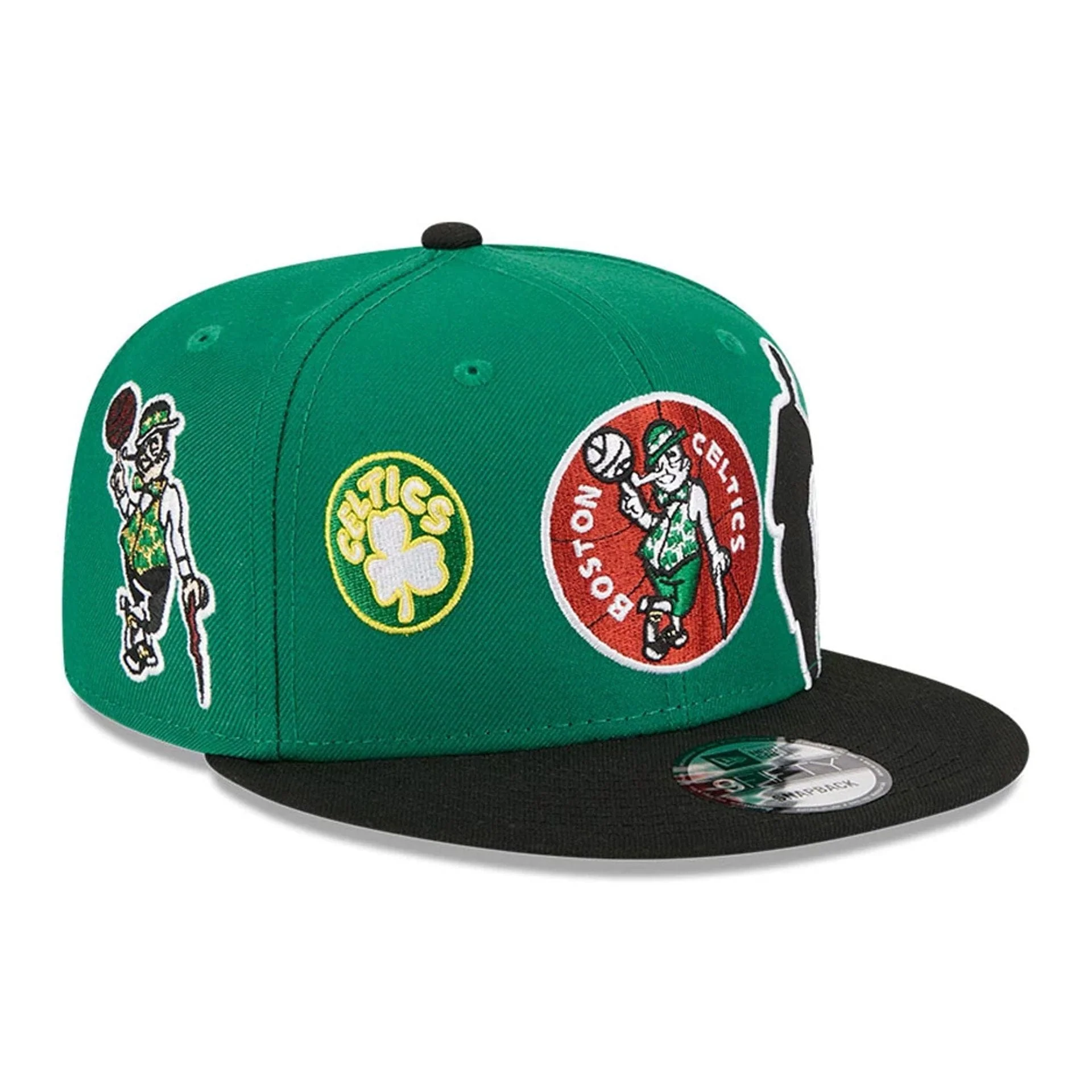 Boston Celtics NBA Hardwood Classic ASG Green 9FIFTY Snapback Adjustable Cap - Image 4