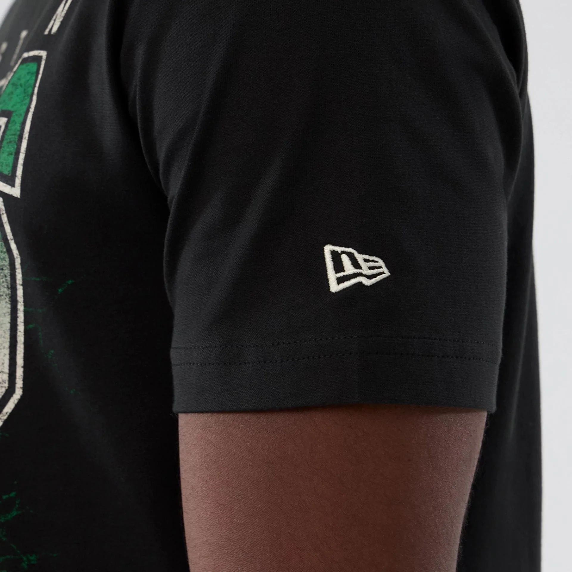 Boston Celtics NBA Hardwood Classic Black T-Shirt - Image 4