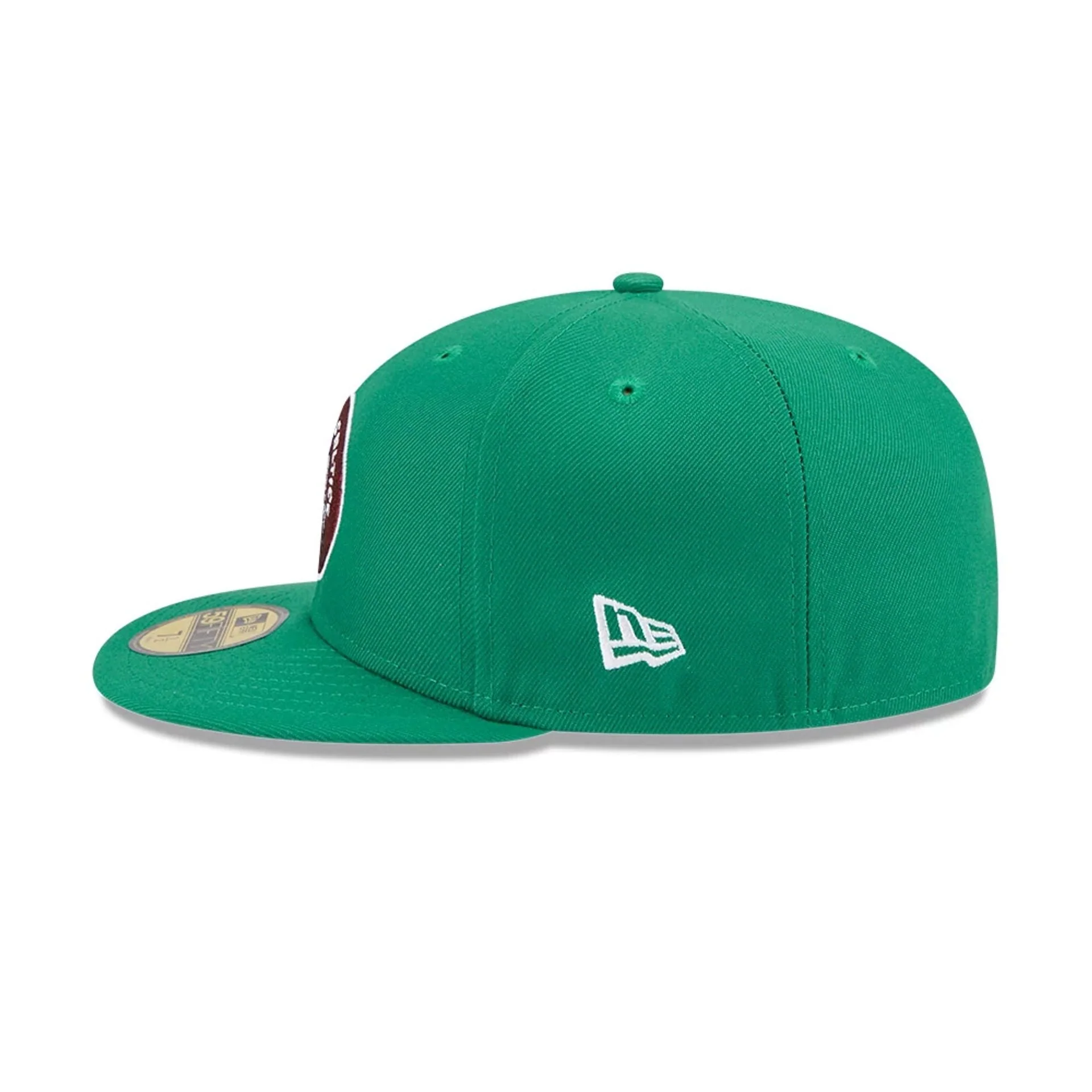 Boston Celtics NBA Hardwood Classic Green 59FIFTY Fitted Cap - Image 6