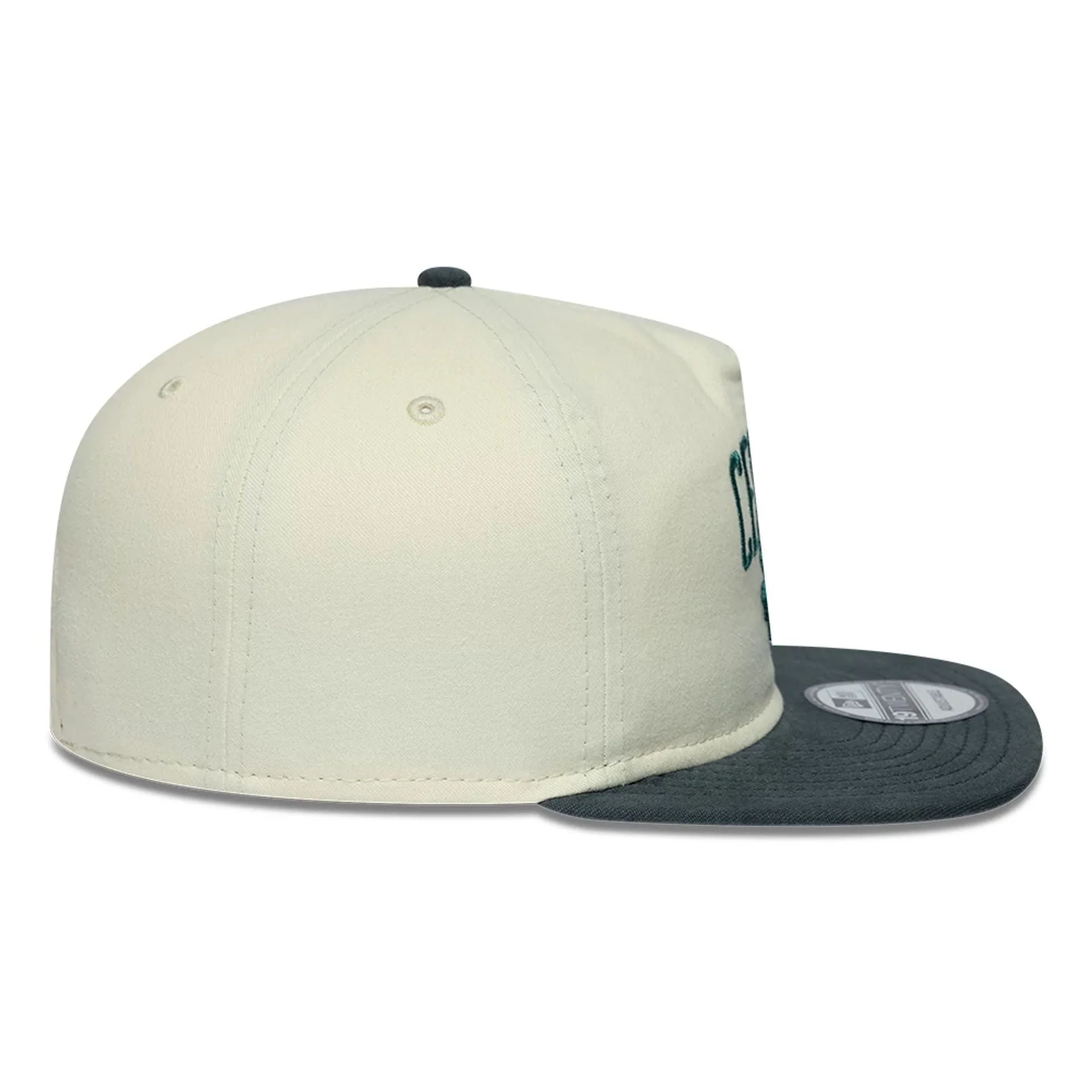 Boston Celtics NBA Metallic Logo Cream 19TWENTY Adjustable Cap - Image 6