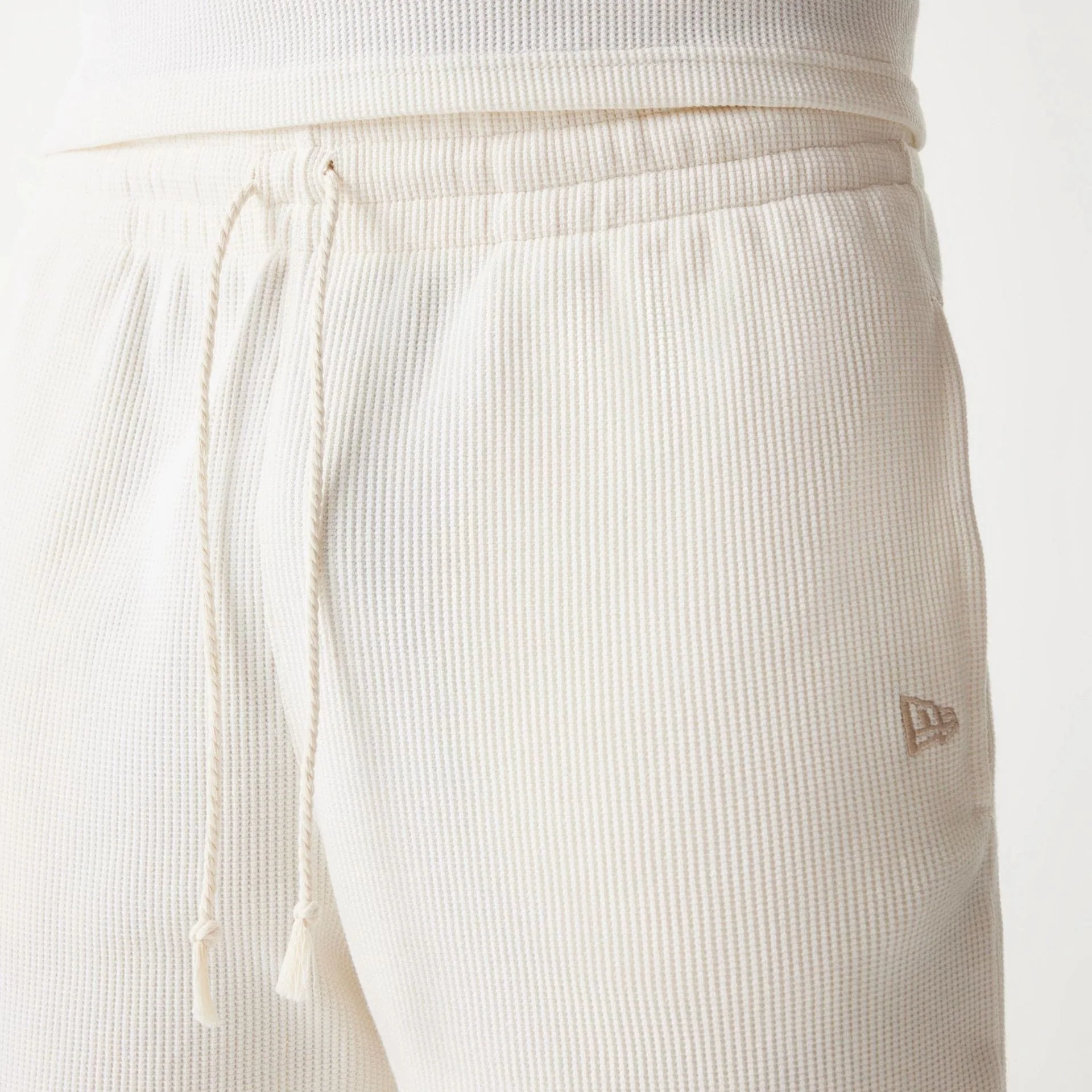 Boston Celtics NBA Waffle Open White Shorts - Image 5