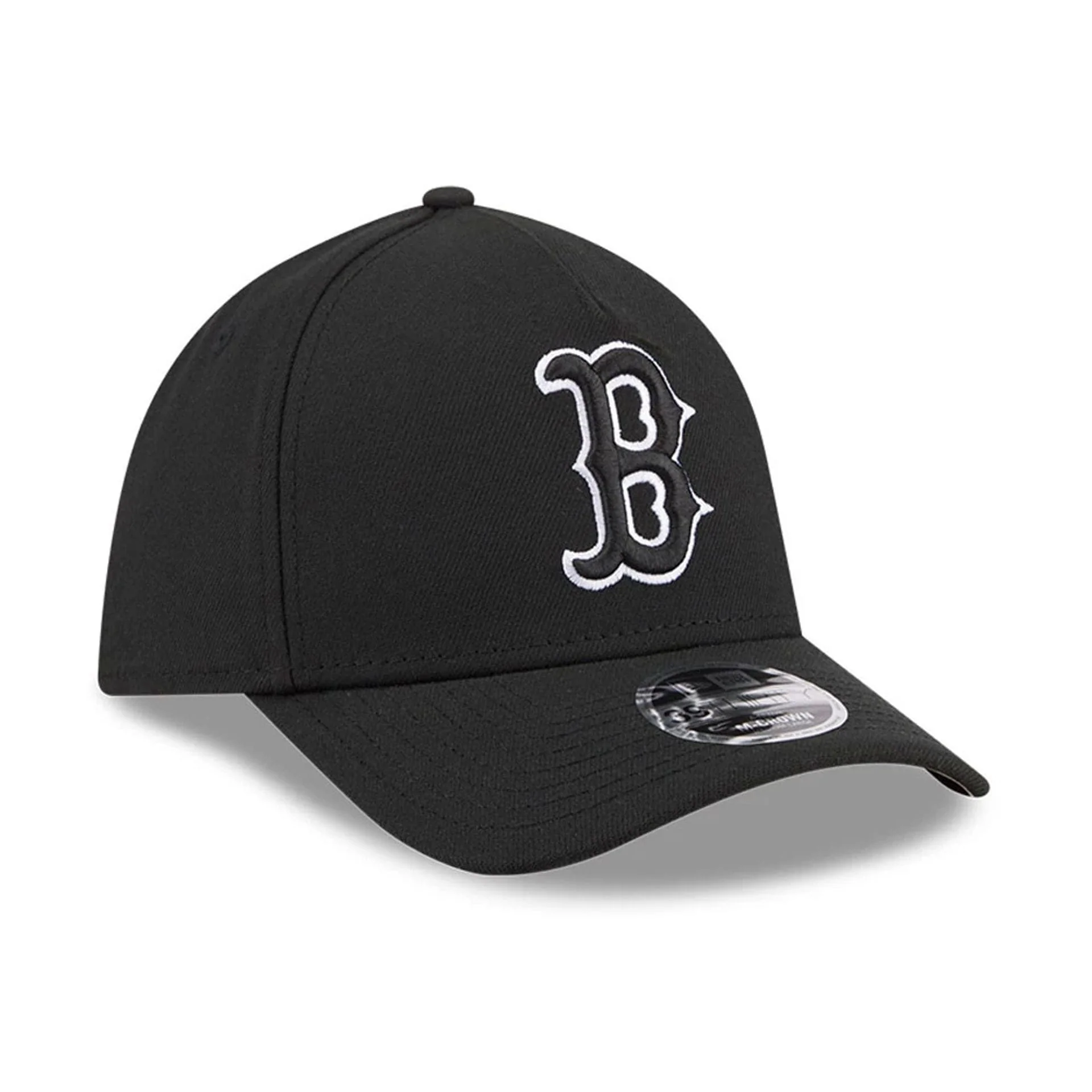 Boston Red Sox MLB Black 39THIRTY M-Crown A-Frame Stretch Fit Cap - Image 4