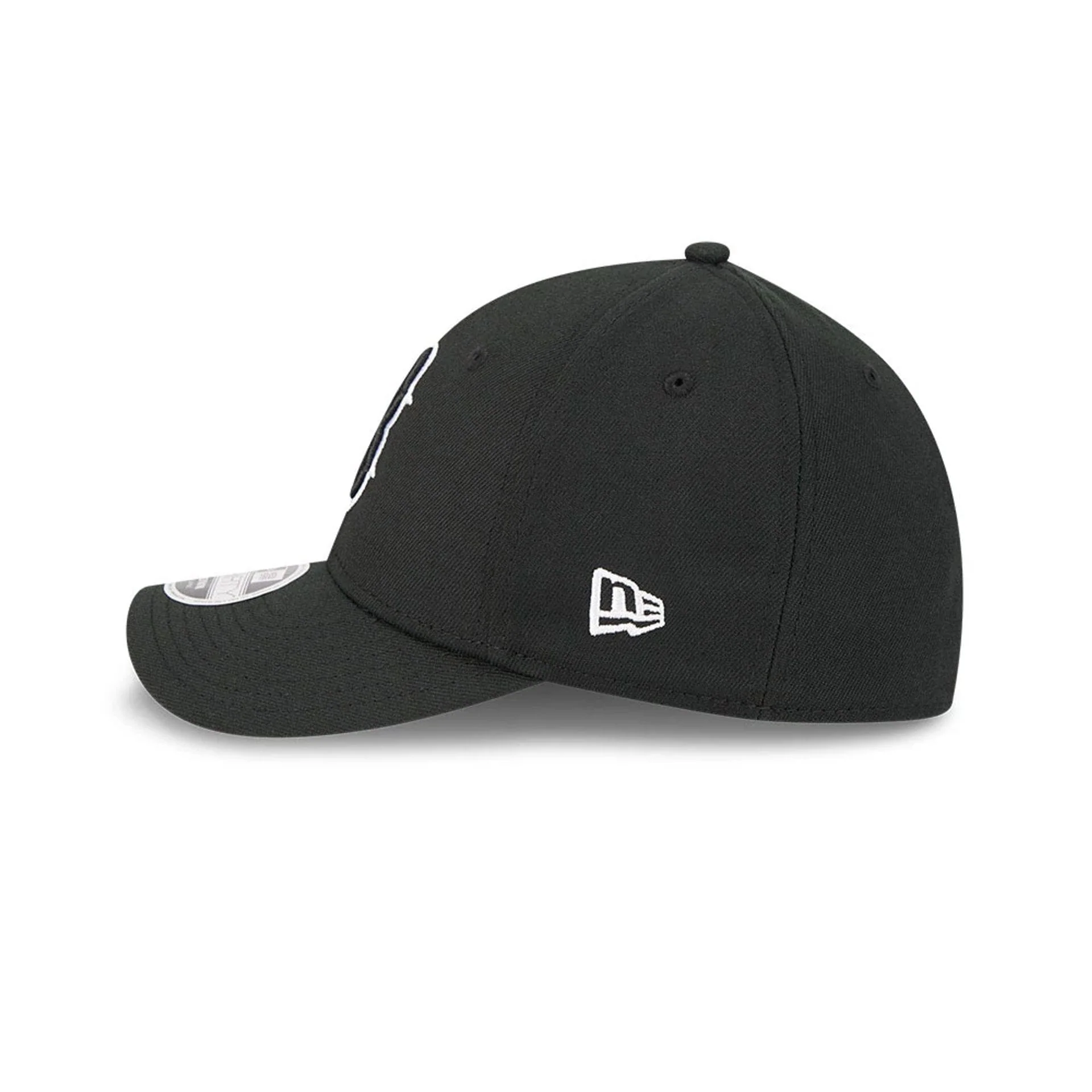 Boston Red Sox MLB Black 39THIRTY M-Crown Stretch Fit Cap - Image 6