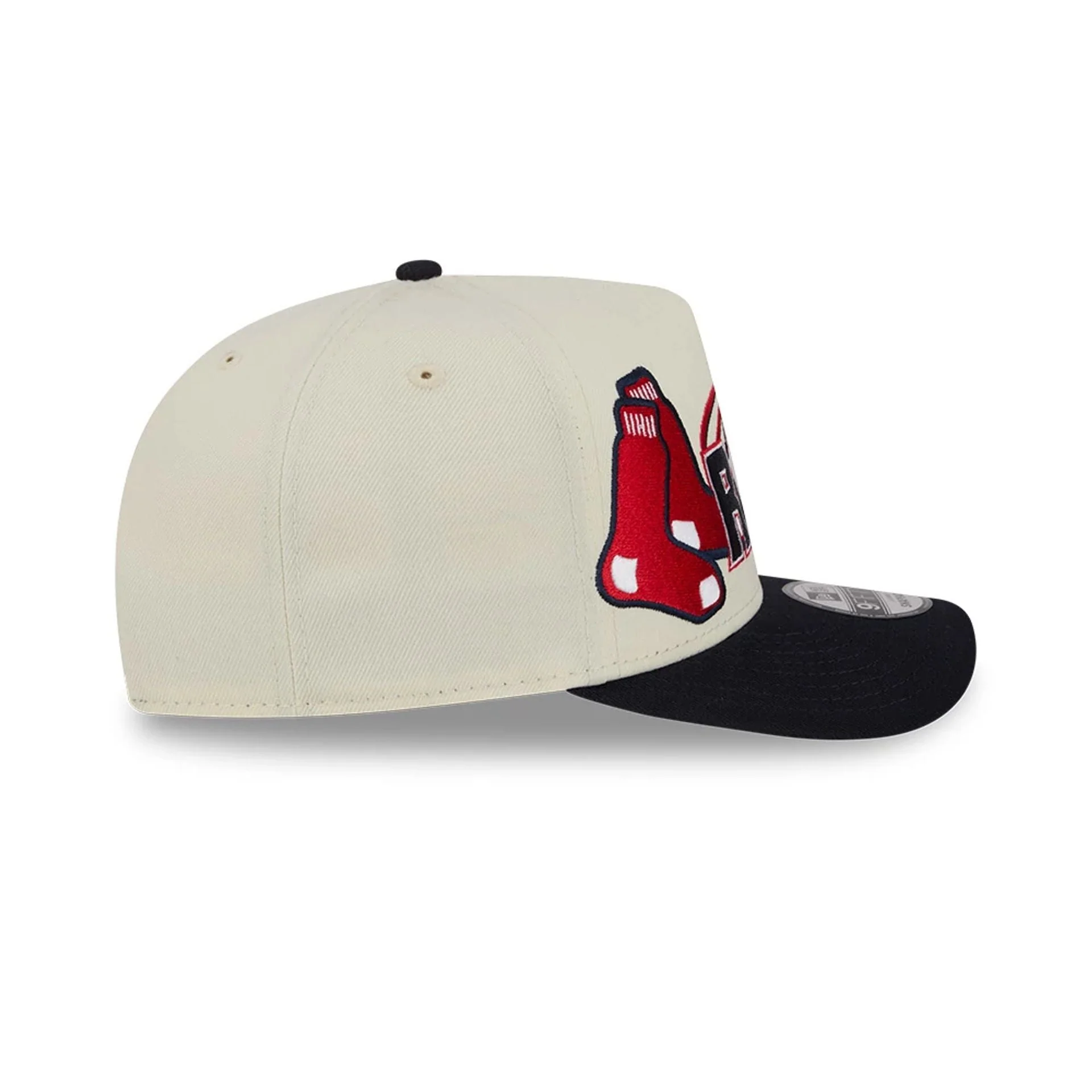 Boston Red Sox MLB Classic White 9FIFTY A-Frame Snapback Adjustable Cap - Image 6