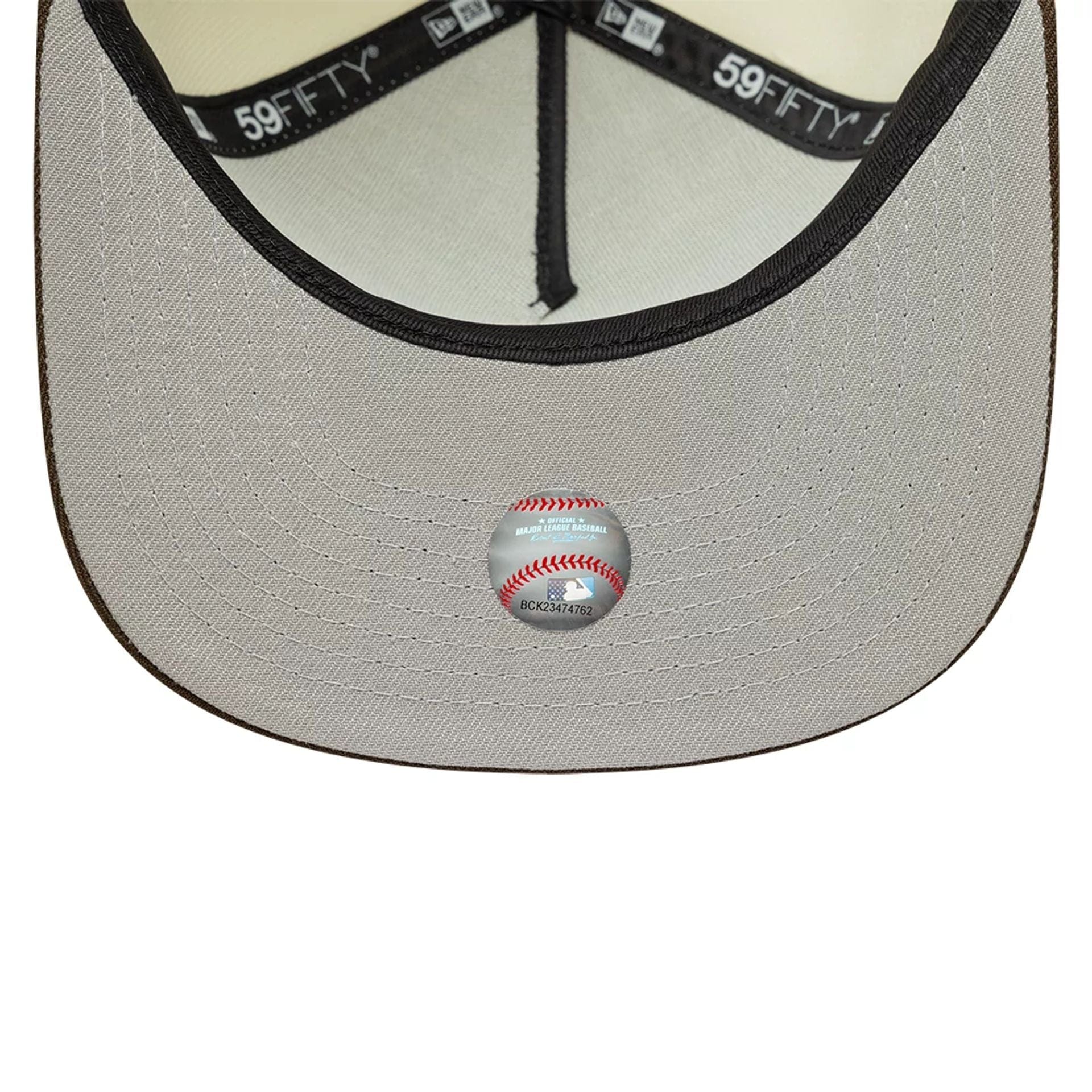 Boston Red Sox MLB Cream 59FIFTY A-Frame Fitted Cap - Image 2