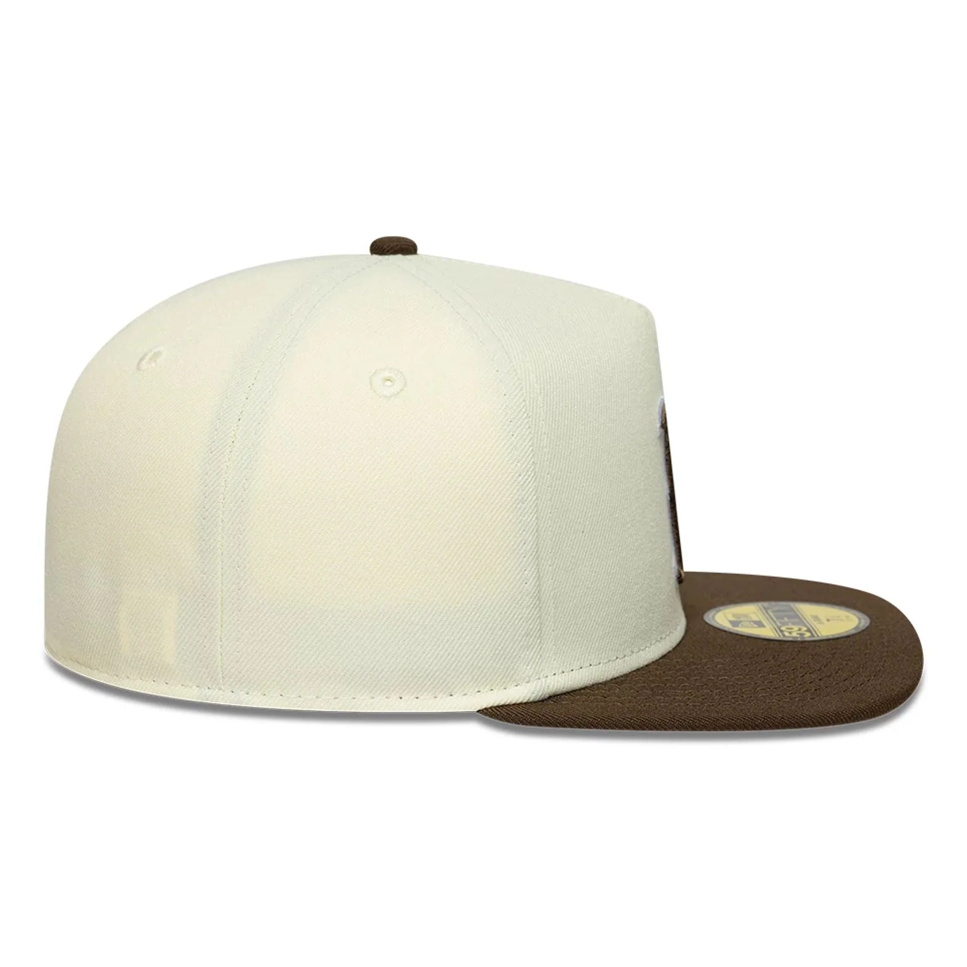 Boston Red Sox MLB Cream 59FIFTY A-Frame Fitted Cap - Image 7