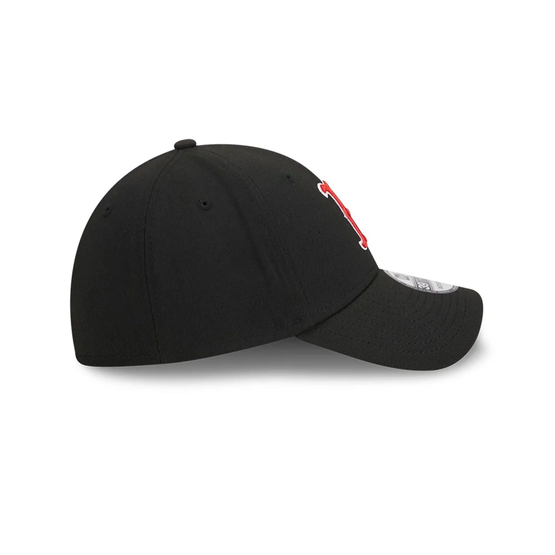 Boston Red Sox MLB Evergreen Black 39THIRTY Stretch Fit Cap - Image 6