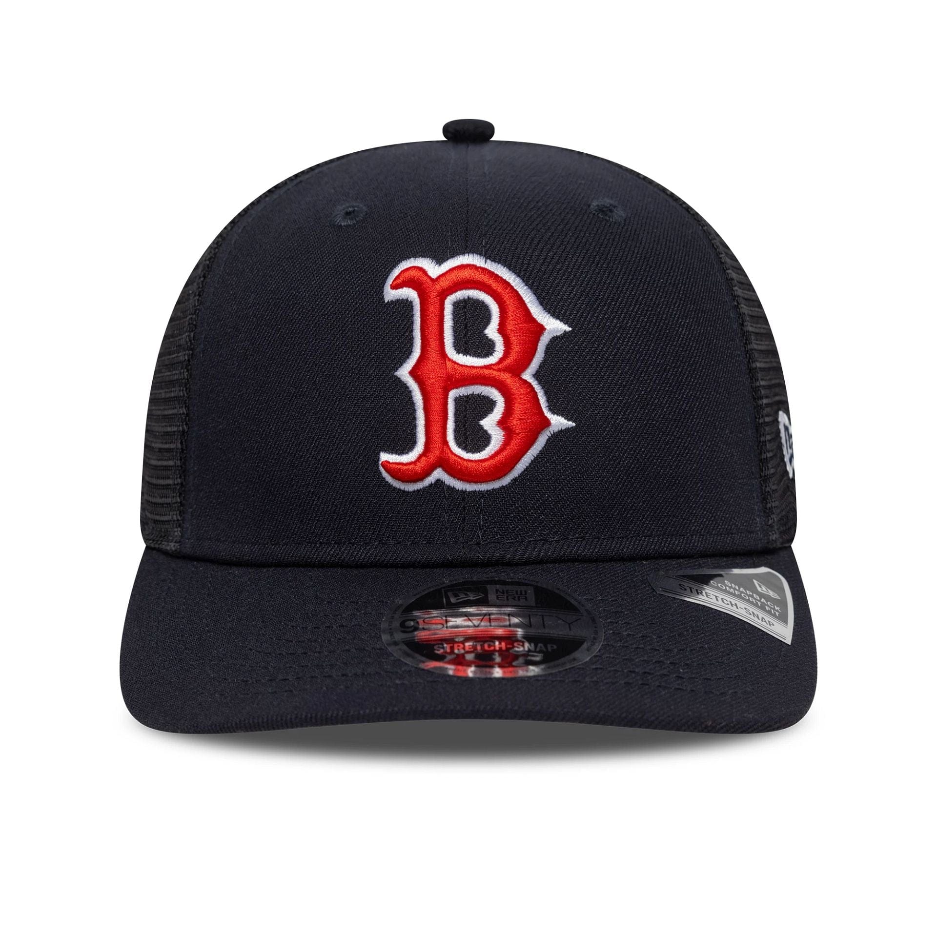 Boston Red Sox MLB Evergreen Navy 9SEVENTY Stretch Snap Adjustable Cap - Image 3