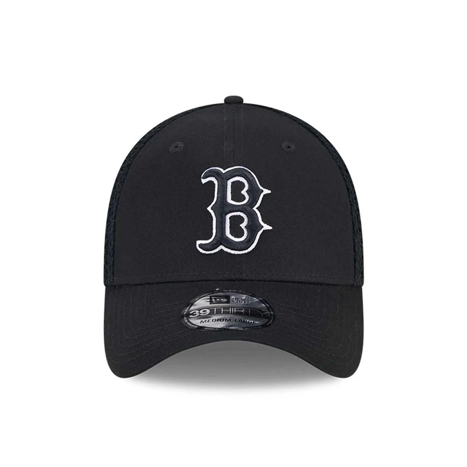 Boston Red Sox MLB Evergreen Neo Black 39THIRTY Stretch Fit Cap - Image 3