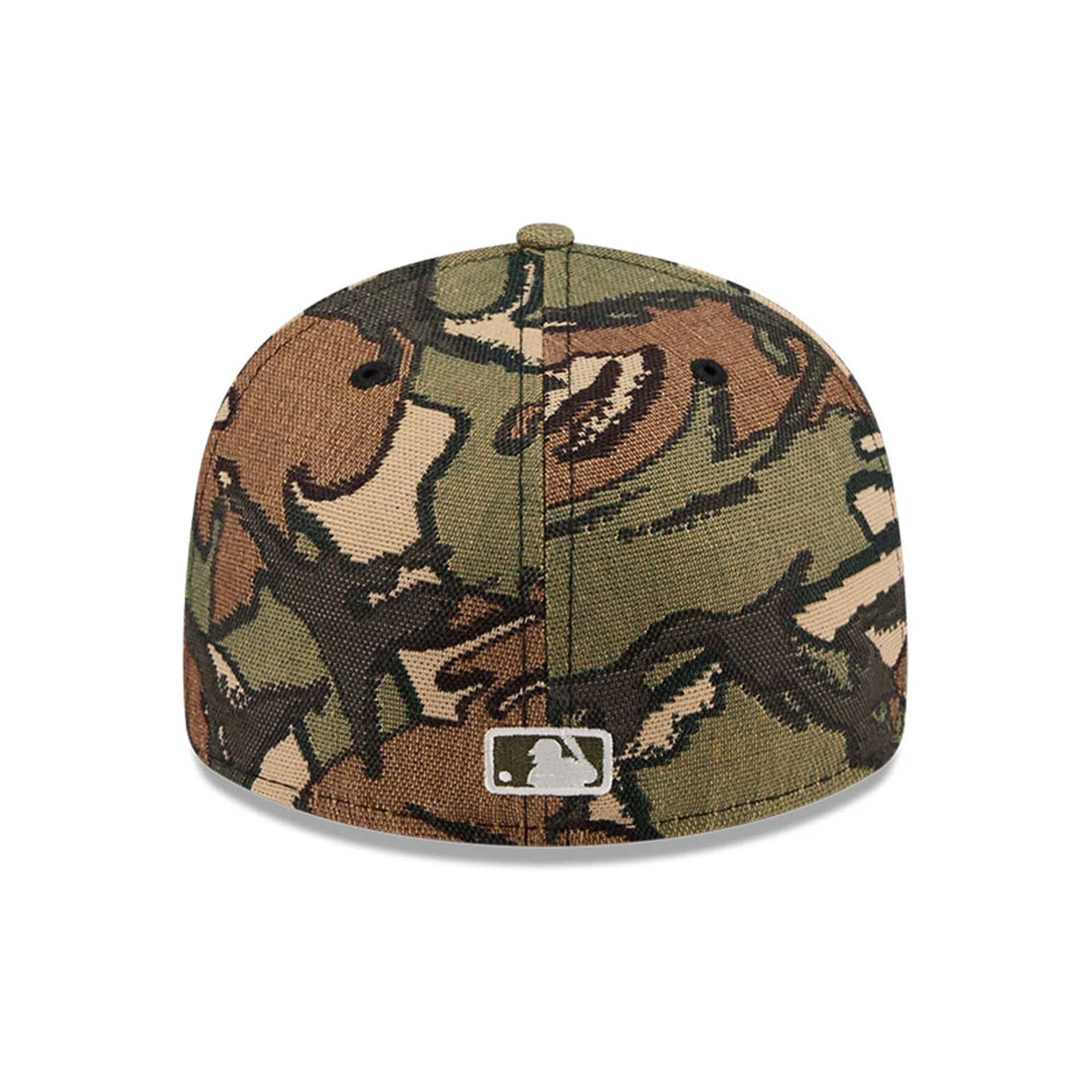 Boston Red Sox MLB Jacquard Camo 59FIFTY Fitted Cap - Image 6
