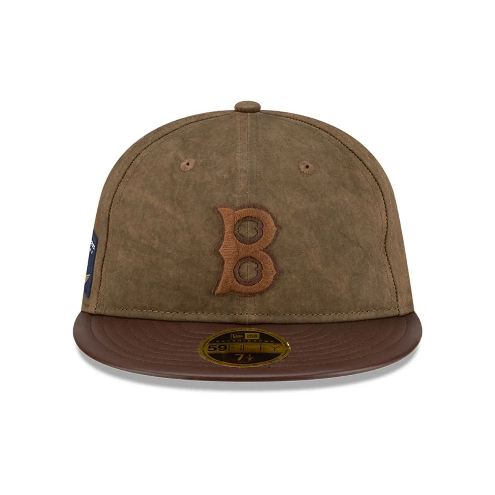 Boston Red Sox MLB Open Brown Retro Crown 59FIFTY Fitted Cap - Image 3