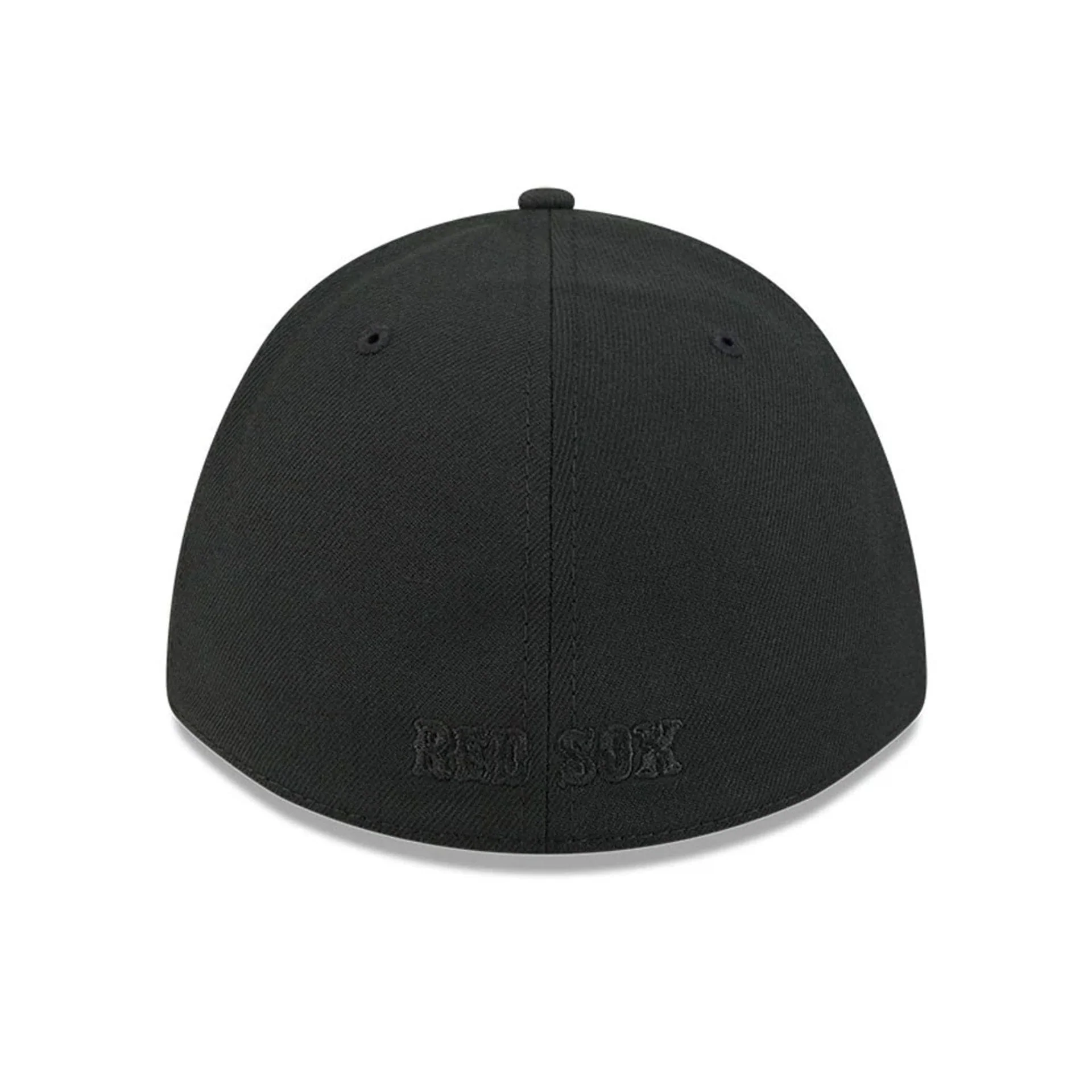 Boston Red Sox MLB Outline Black 39THIRTY M-Crown Stretch Fit Cap - Image 5