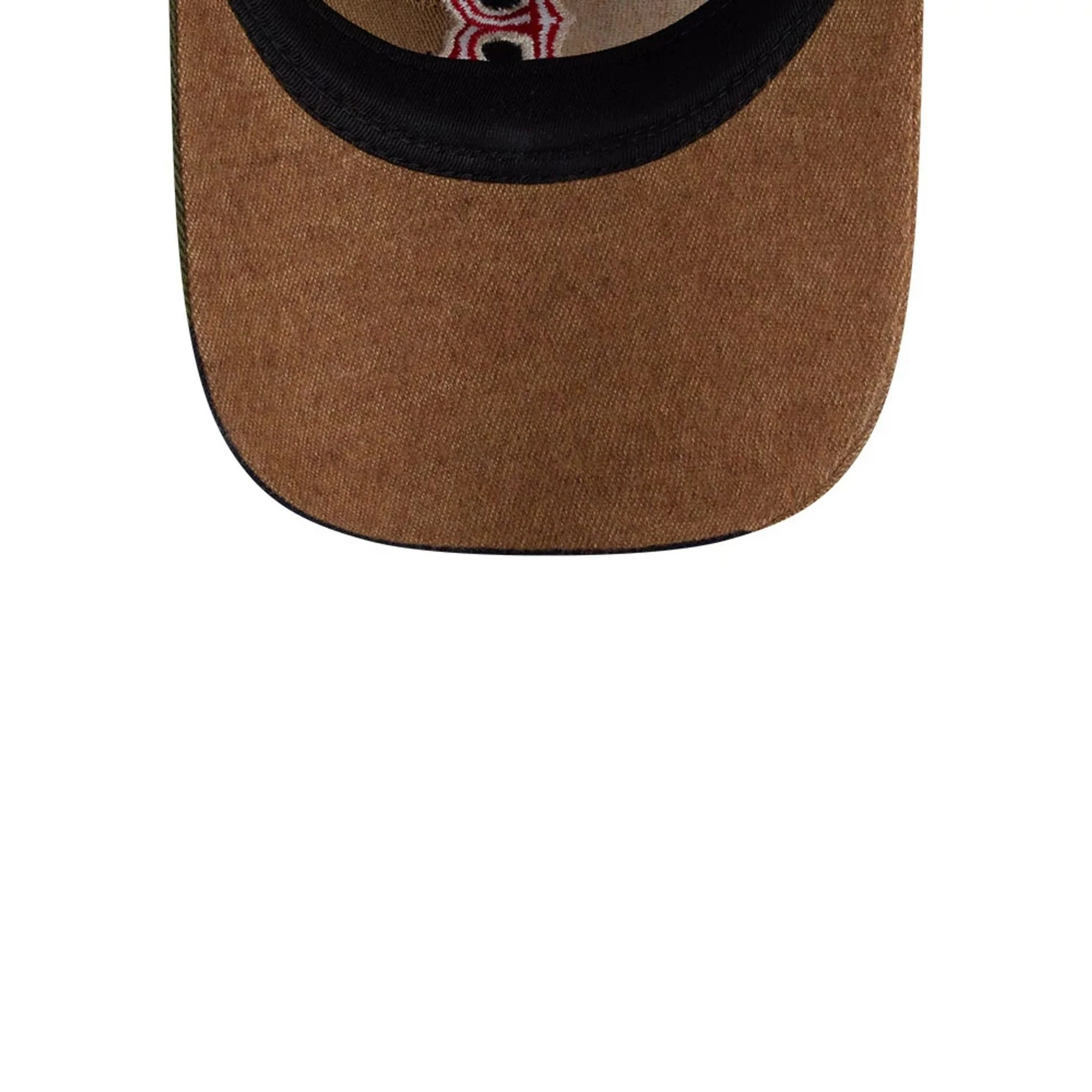 Boston Red Sox MLB Patchwork Open Brown 9TWENTY Adjustable Cap - Image 7
