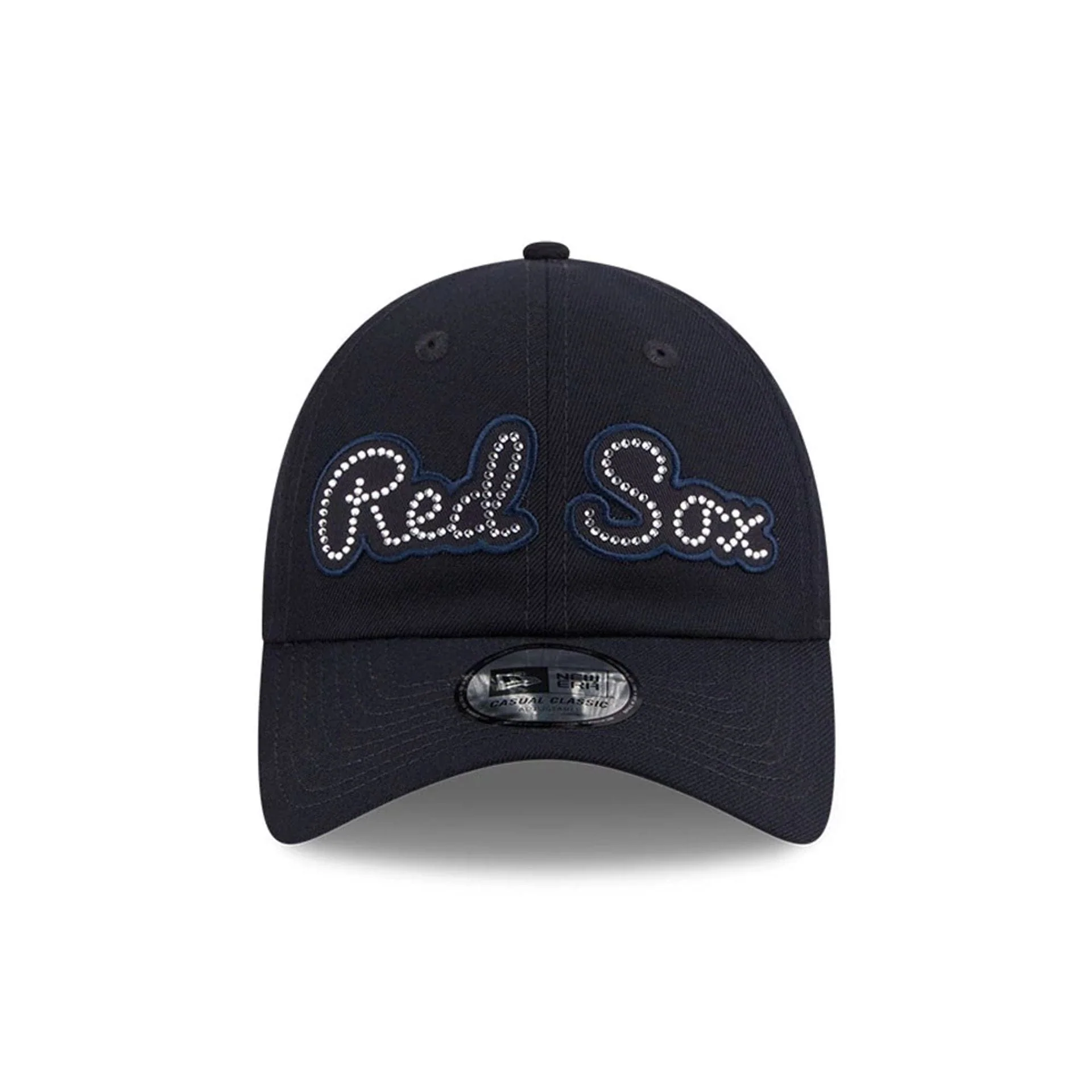 Boston Red Sox MLB Rhinestone Navy Casual Classic Adjustable Cap - Image 3