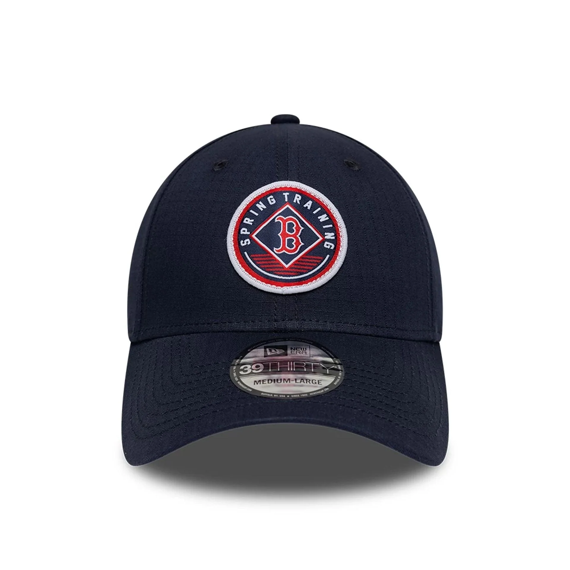 Boston Red Sox MLB Ripstop Navy 39THIRTY Stretch Fit Cap - Image 3