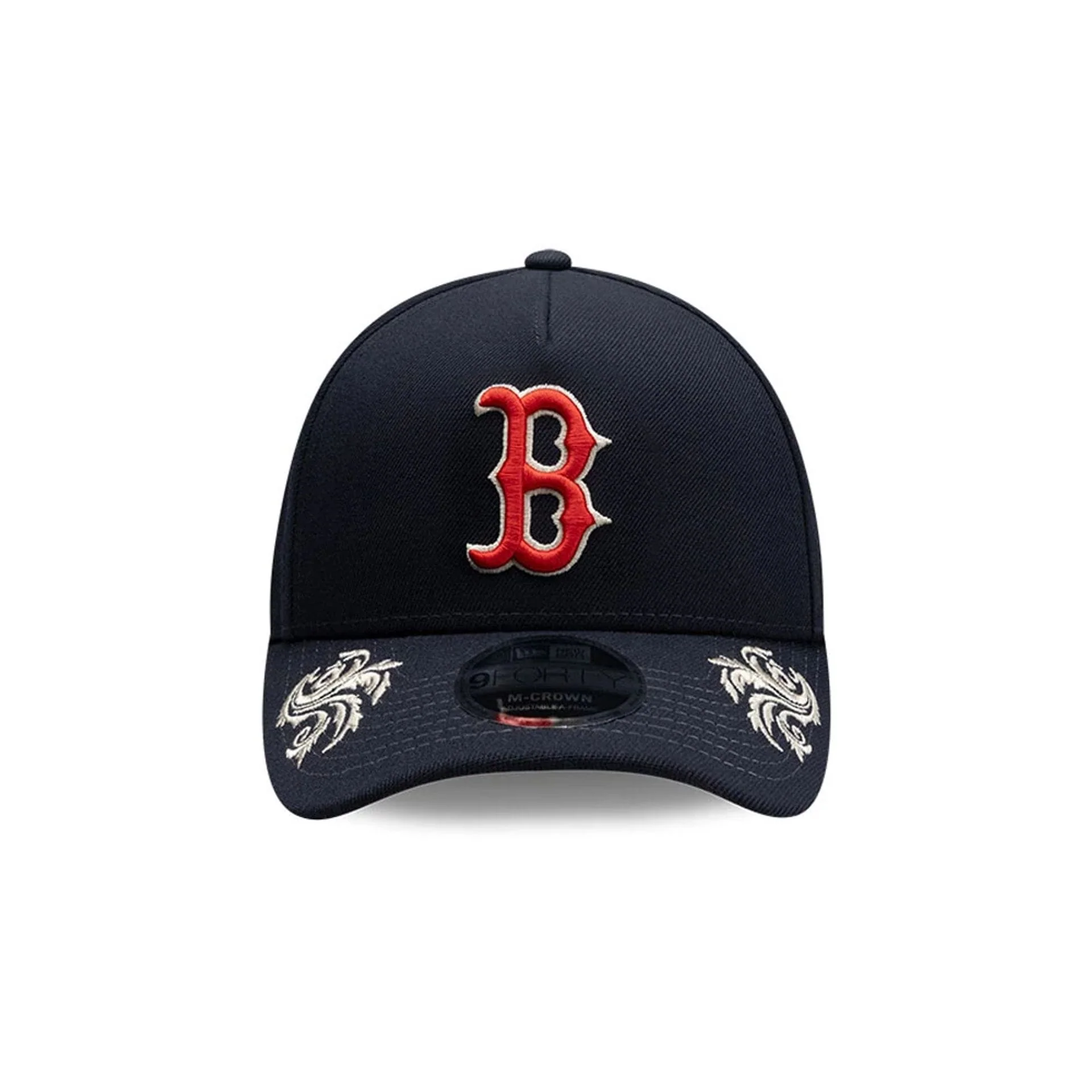 Boston Red Sox MLB Script Navy 9FORTY M-Crown A-Frame Adjustable Cap - Image 6