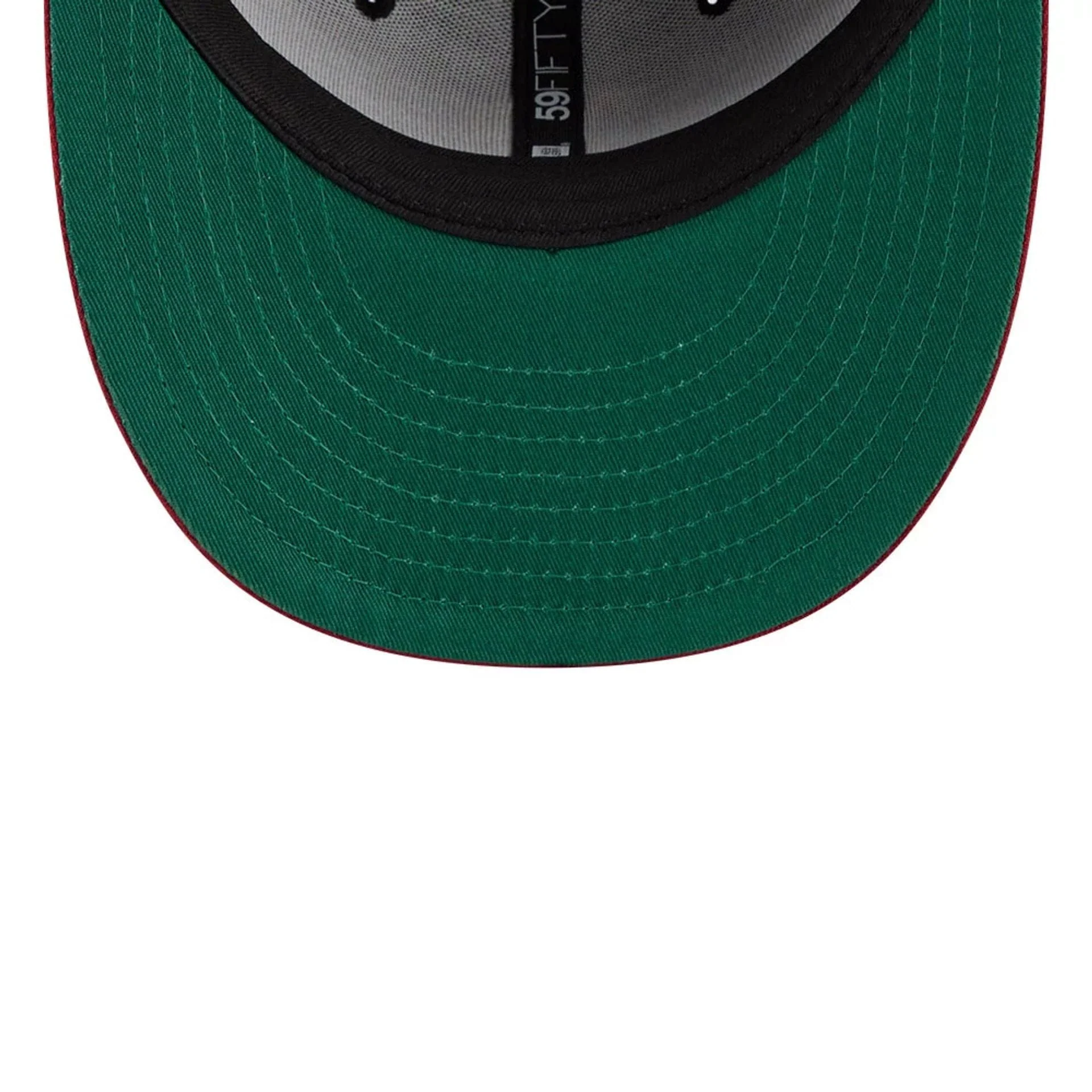 Boston Red Sox MLB Team Cards Black 59FIFTY Fitted Cap - Image 2