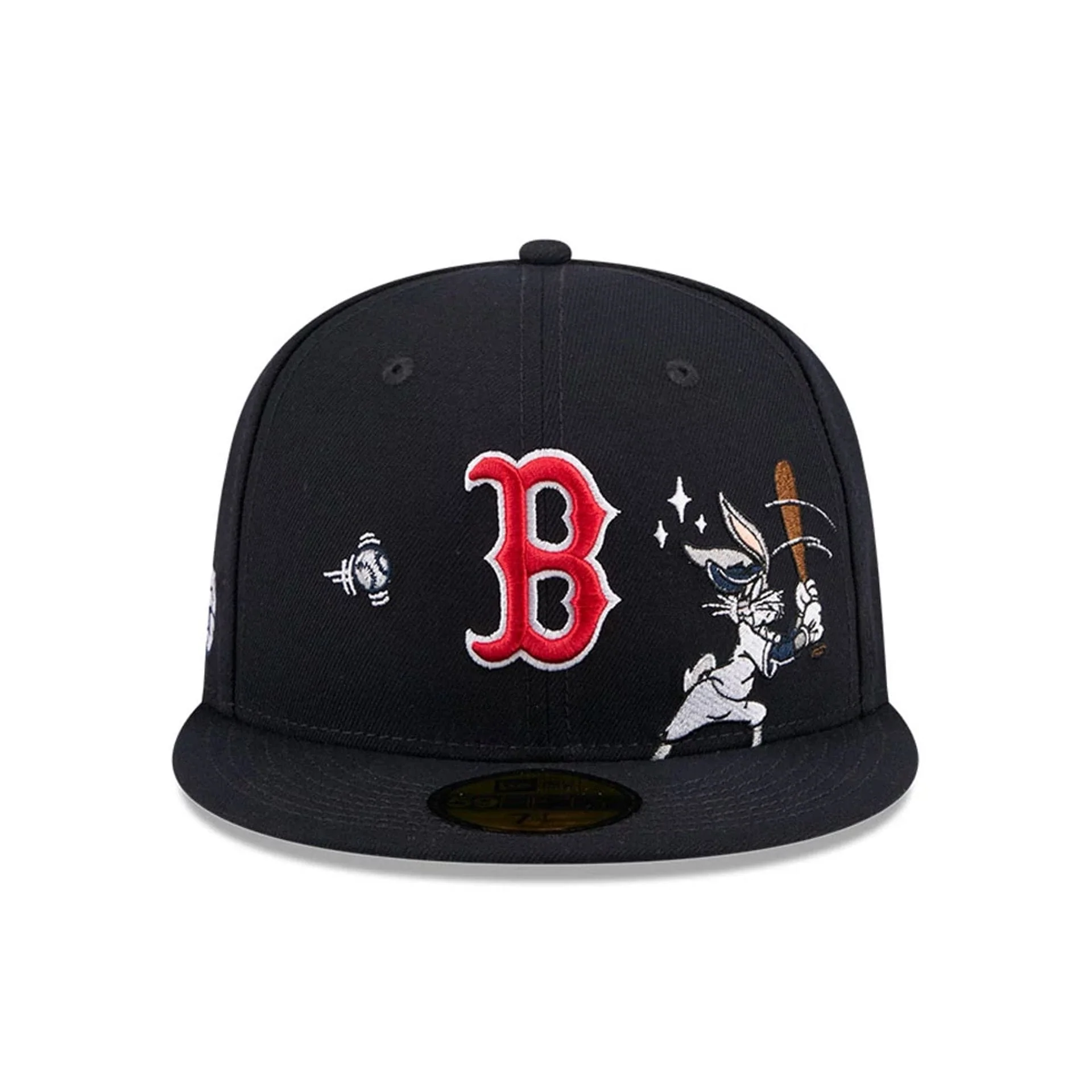 Boston Red Sox MLB X Looney Tunes Bugs Bunny Navy 59FIFTY Fitted Cap - Image 4