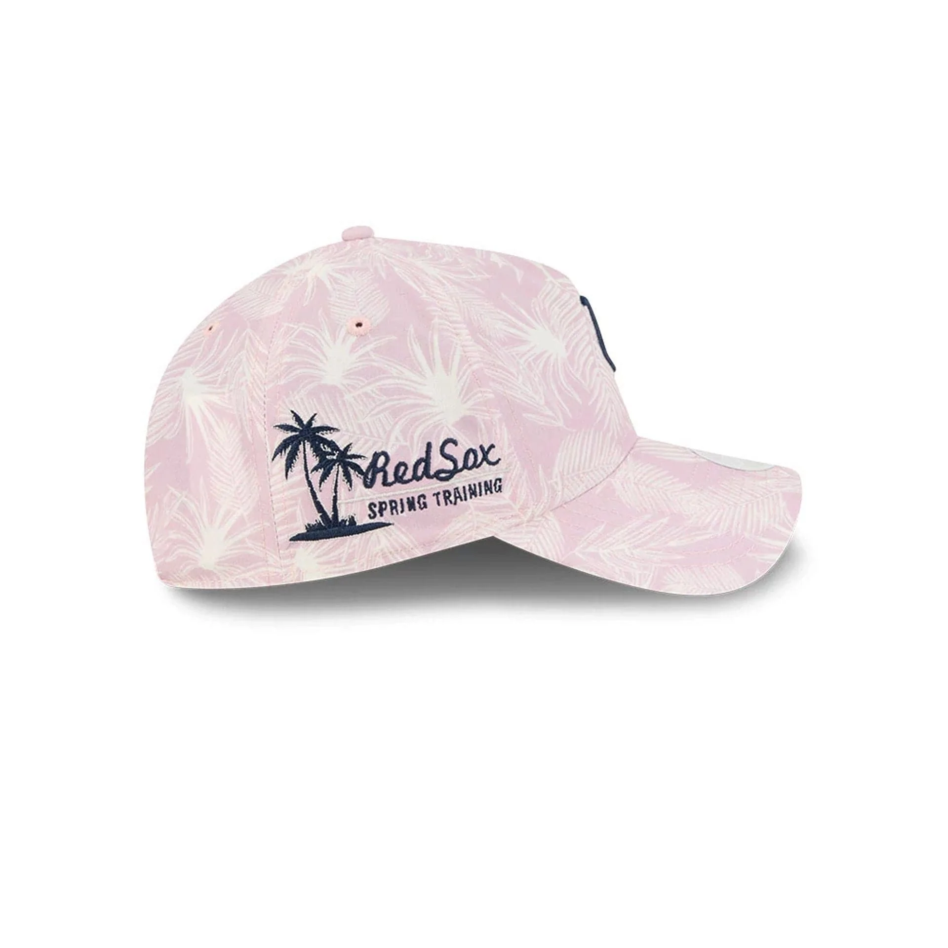 Boston Red Sox Womens MLB Pastel Pastel Pink 9TWENTY A-Frame Adjustable Cap - Image 5