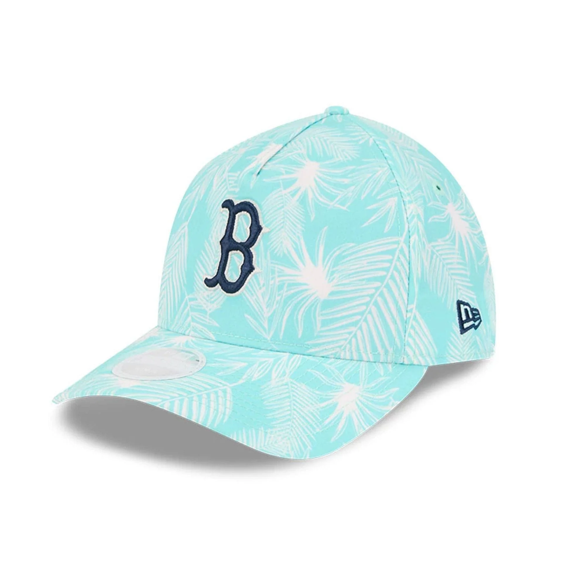 Boston Red Sox Womens MLB Pastel Turquoise 9TWENTY A-Frame Adjustable Cap - Image 4