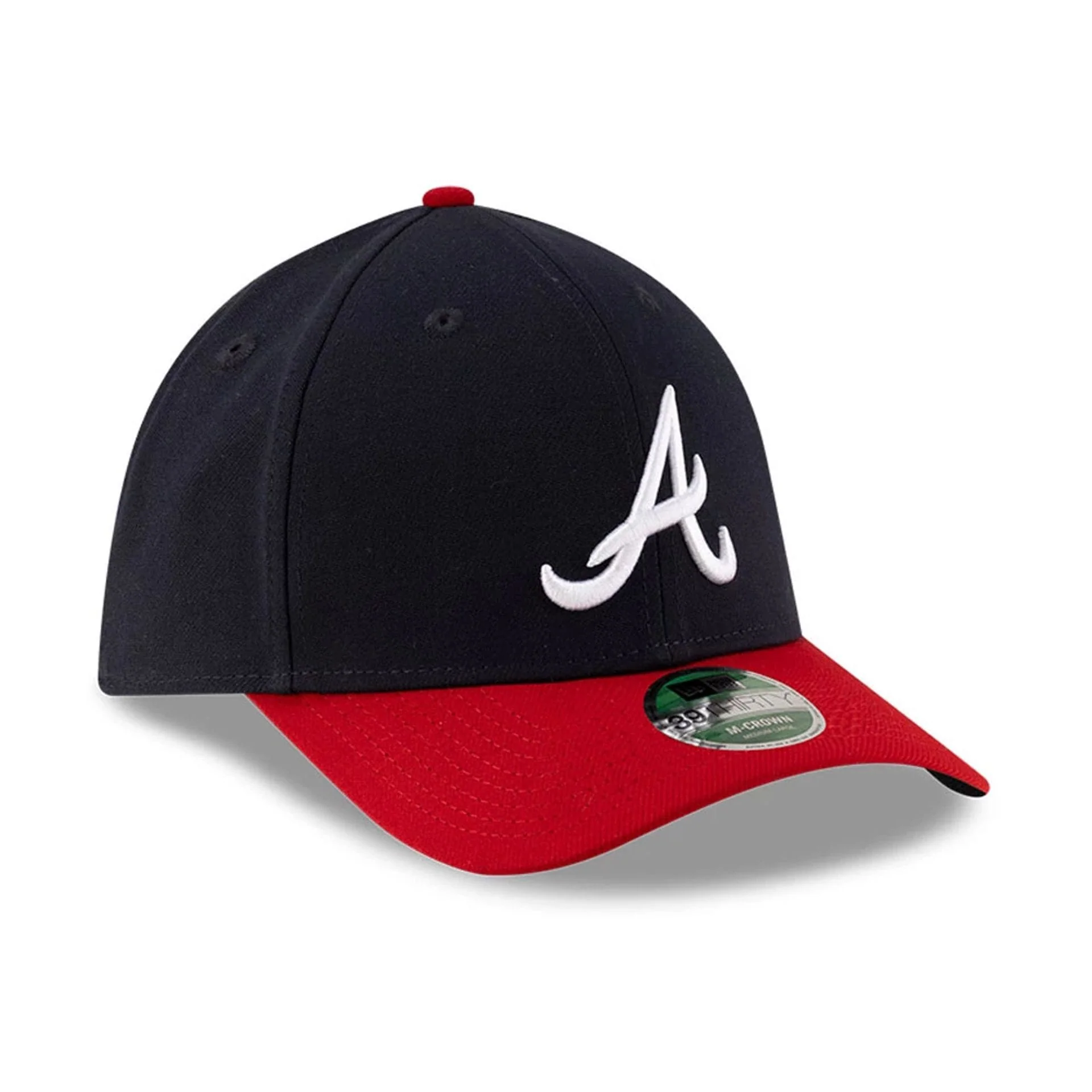Braves MLB Player Replica Navy 39THIRTY M-Crown Stretch Fit Cap - Image 3