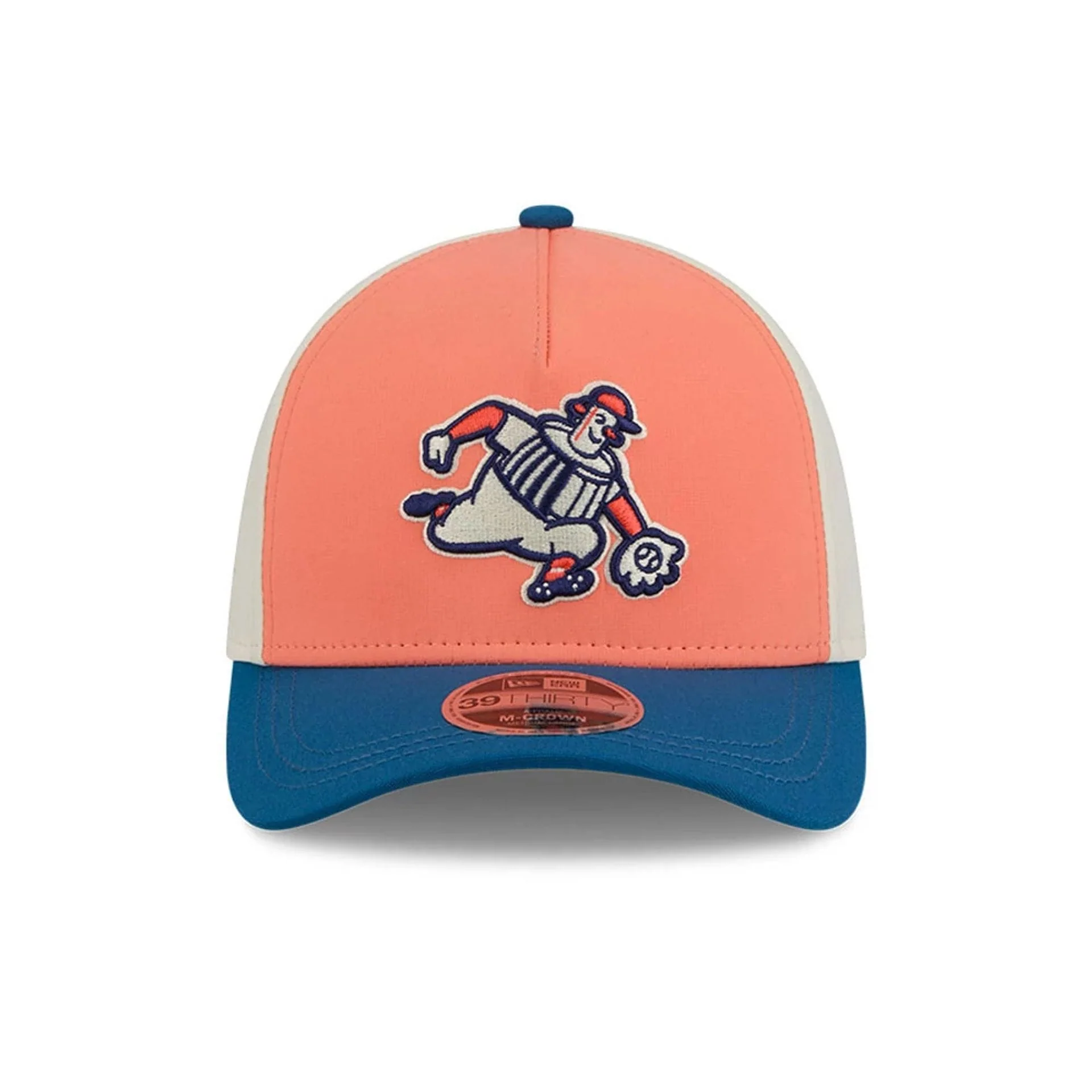 Brewers MLB City Connect Peach 39THIRTY M-Crown A-Frame Stretch Fit Cap - Image 3