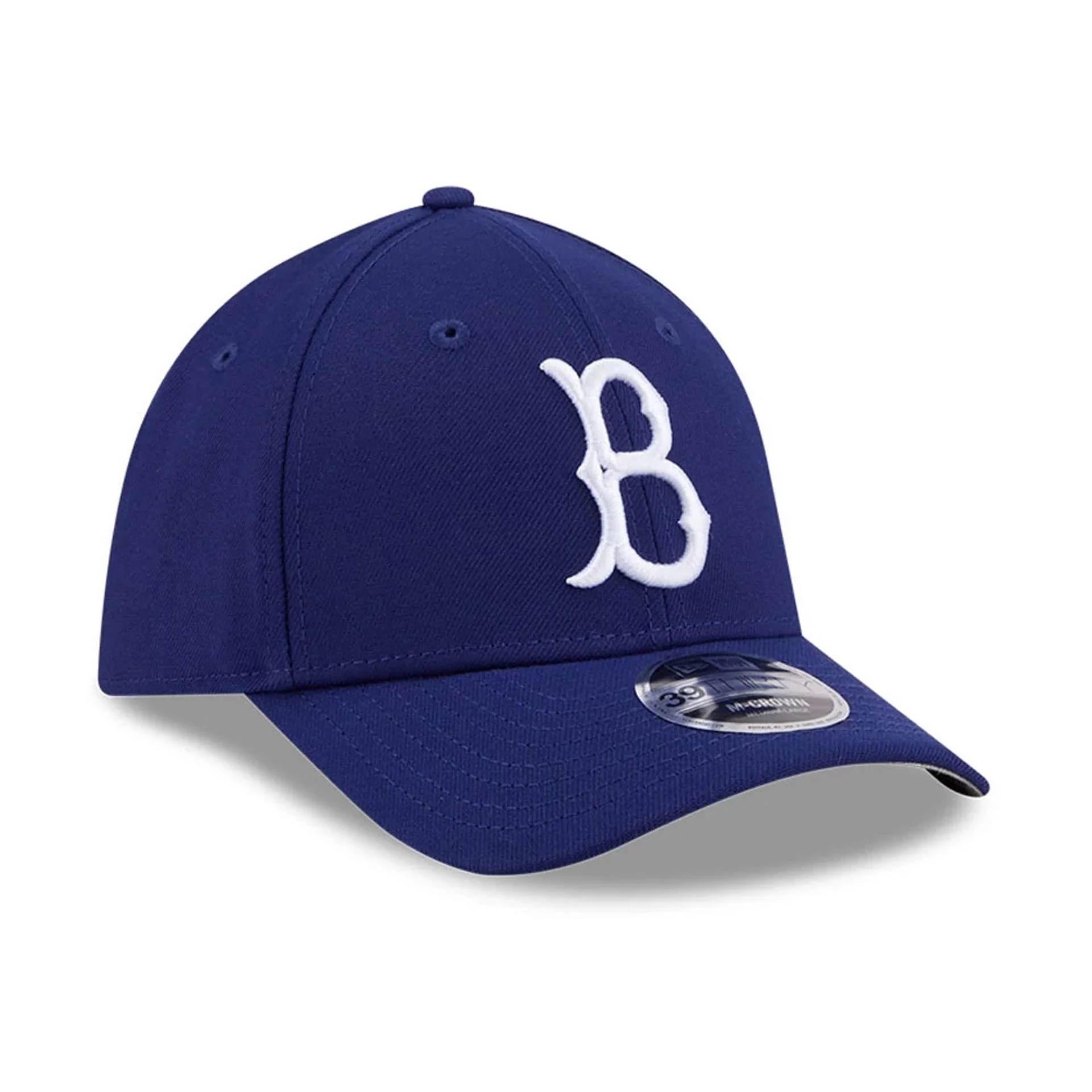 Brooklyn Dodgers MLB Dark Blue 39THIRTY M-Crown Stretch Fit Cap - Image 4
