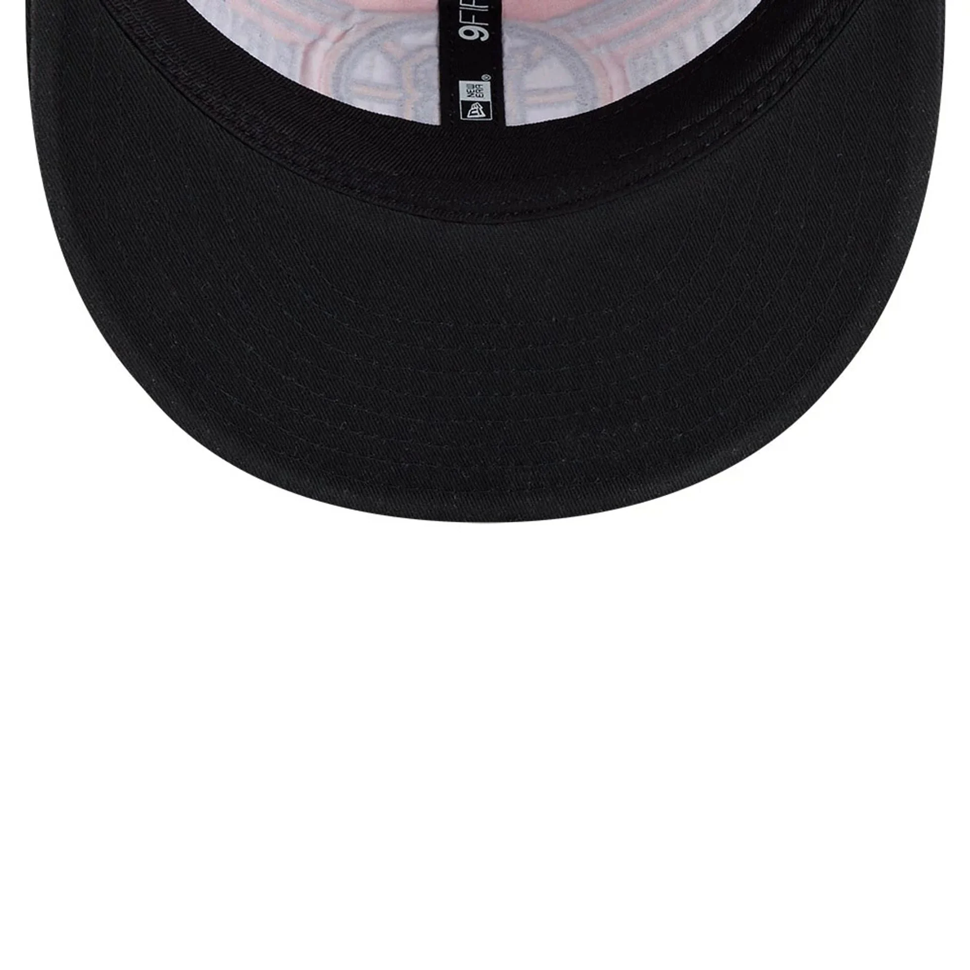Bruins NHL Team Stripes Black Retro Crown 9FIFTY Adjustable Cap - Image 7