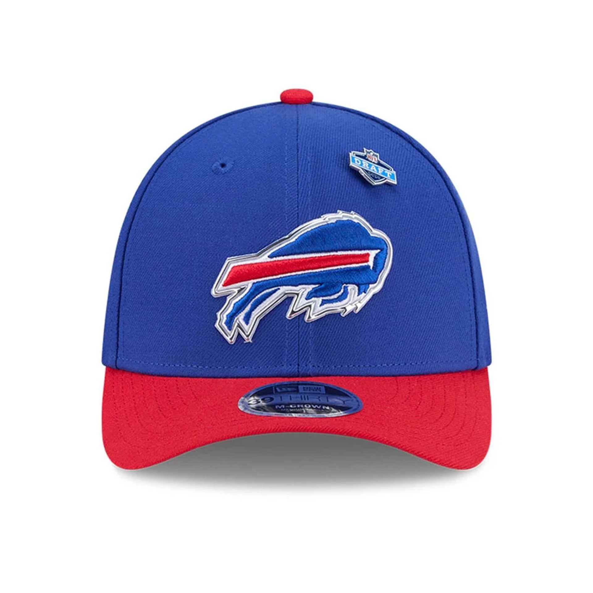 Buffalo Bills NFL Draft 2026 Blue 39THIRTY M-Crown Stretch Fit Cap - Image 3
